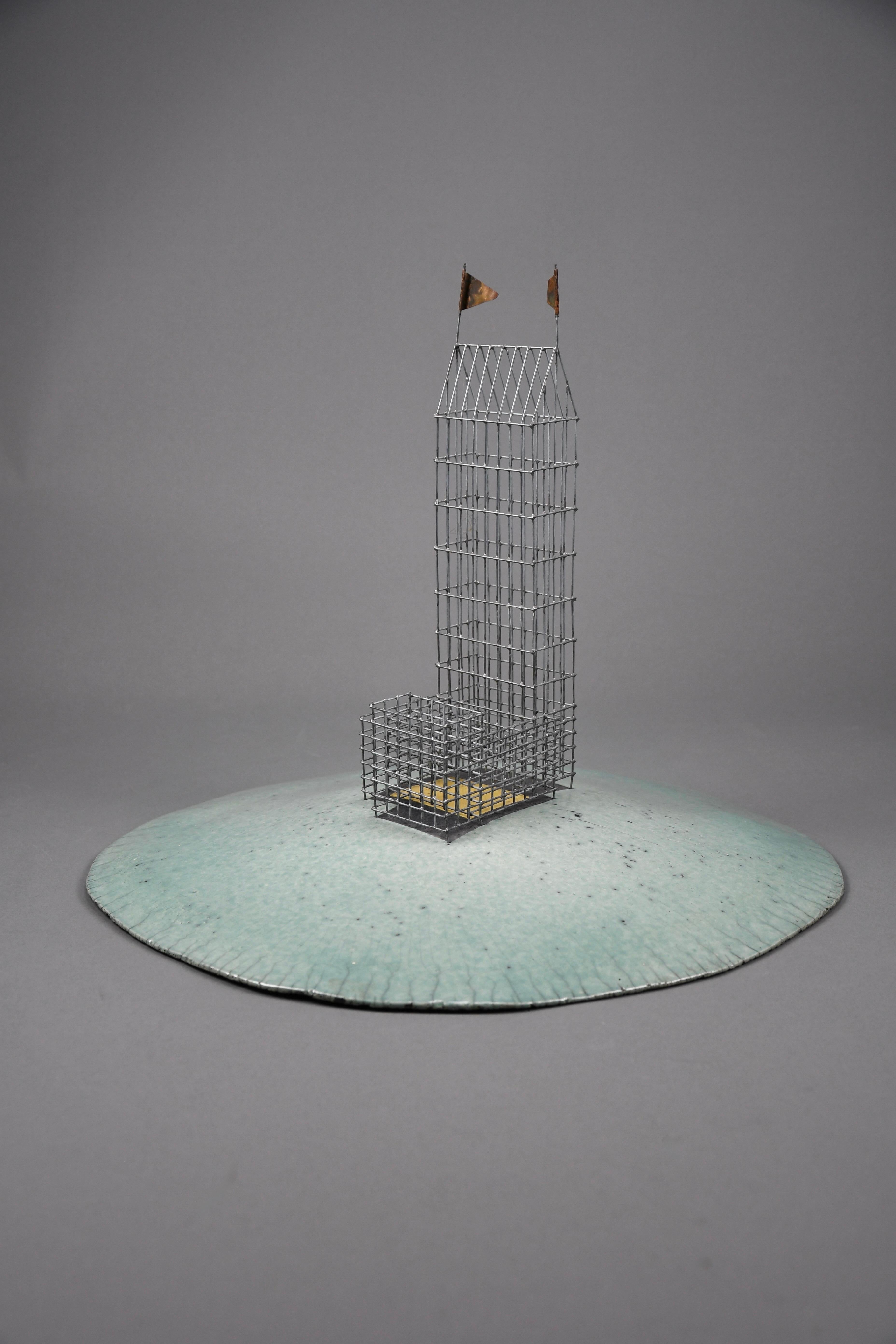 Striking mixed-media sculpture by Dutch artist Marieke Zwetsloot For Sale 5