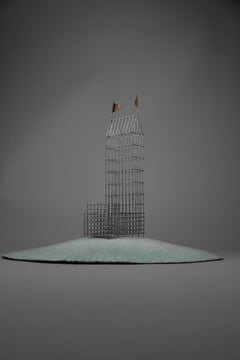 Auffällige Mixed-Media-Skulptur der niederländischen Künstlerin Marieke Zwetsloot