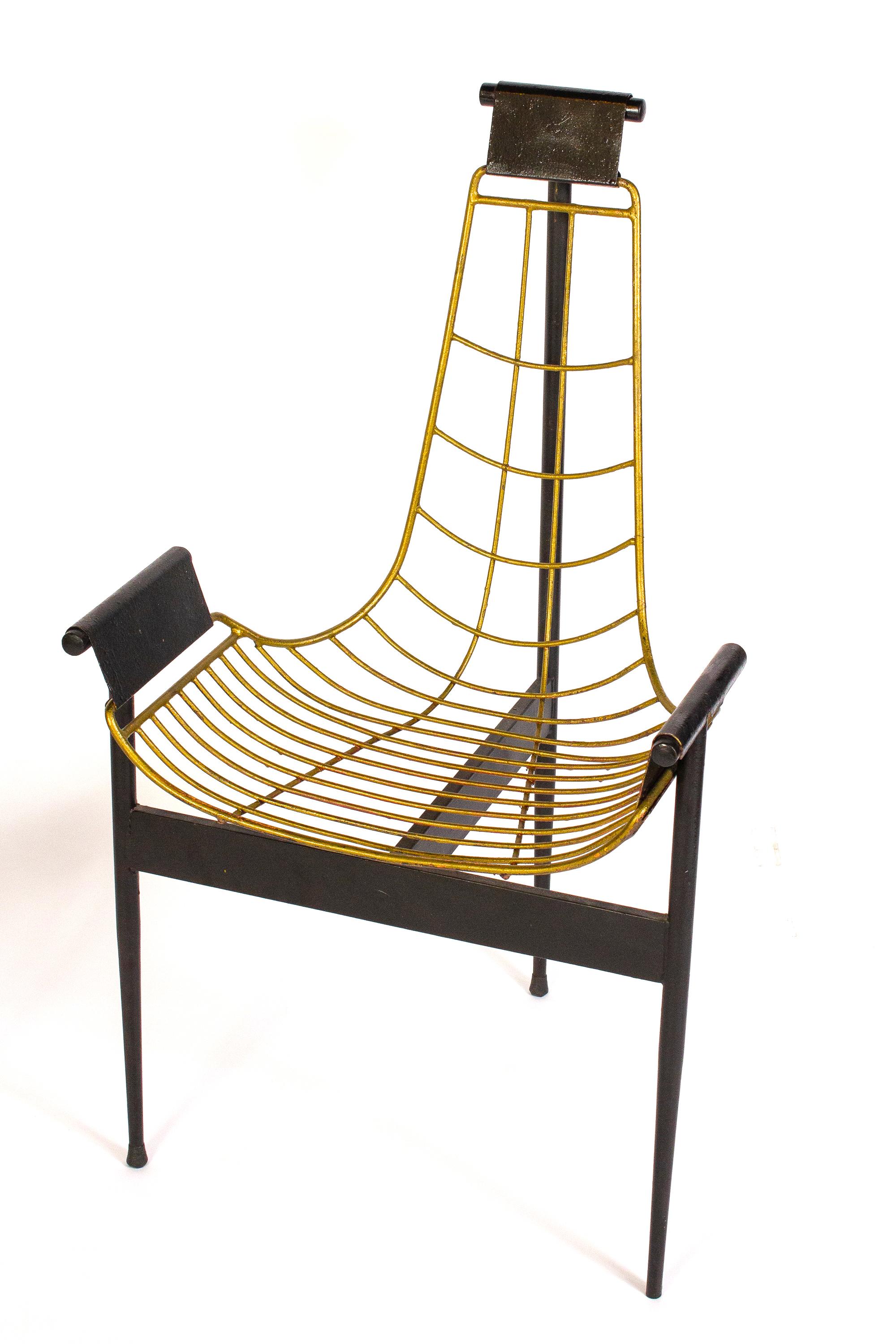 Mid-Century Modern Paire de fauteuils en T Katavolos du milieu du siècle, 1955 en vente