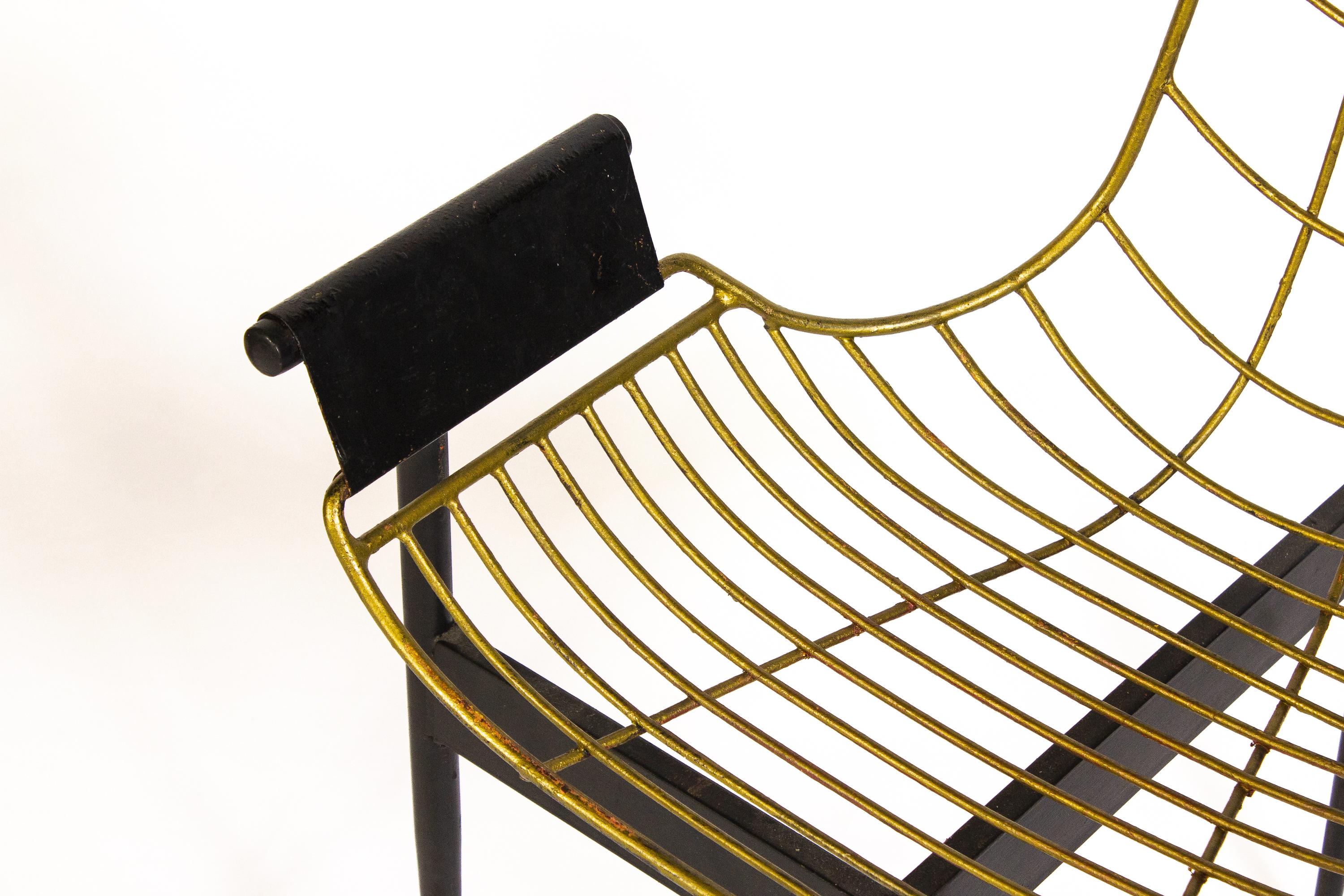 Paire de fauteuils en T Katavolos du milieu du siècle, 1955 Bon état - En vente à Rome, IT