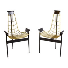 Auffallendes Paar originaler Katavolos T-Sessel aus der Jahrhundertmitte:: 1955