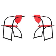 Fauteuils postmodernes étonnants de KFF Karl-Friedrich, Allemagne, années 1980