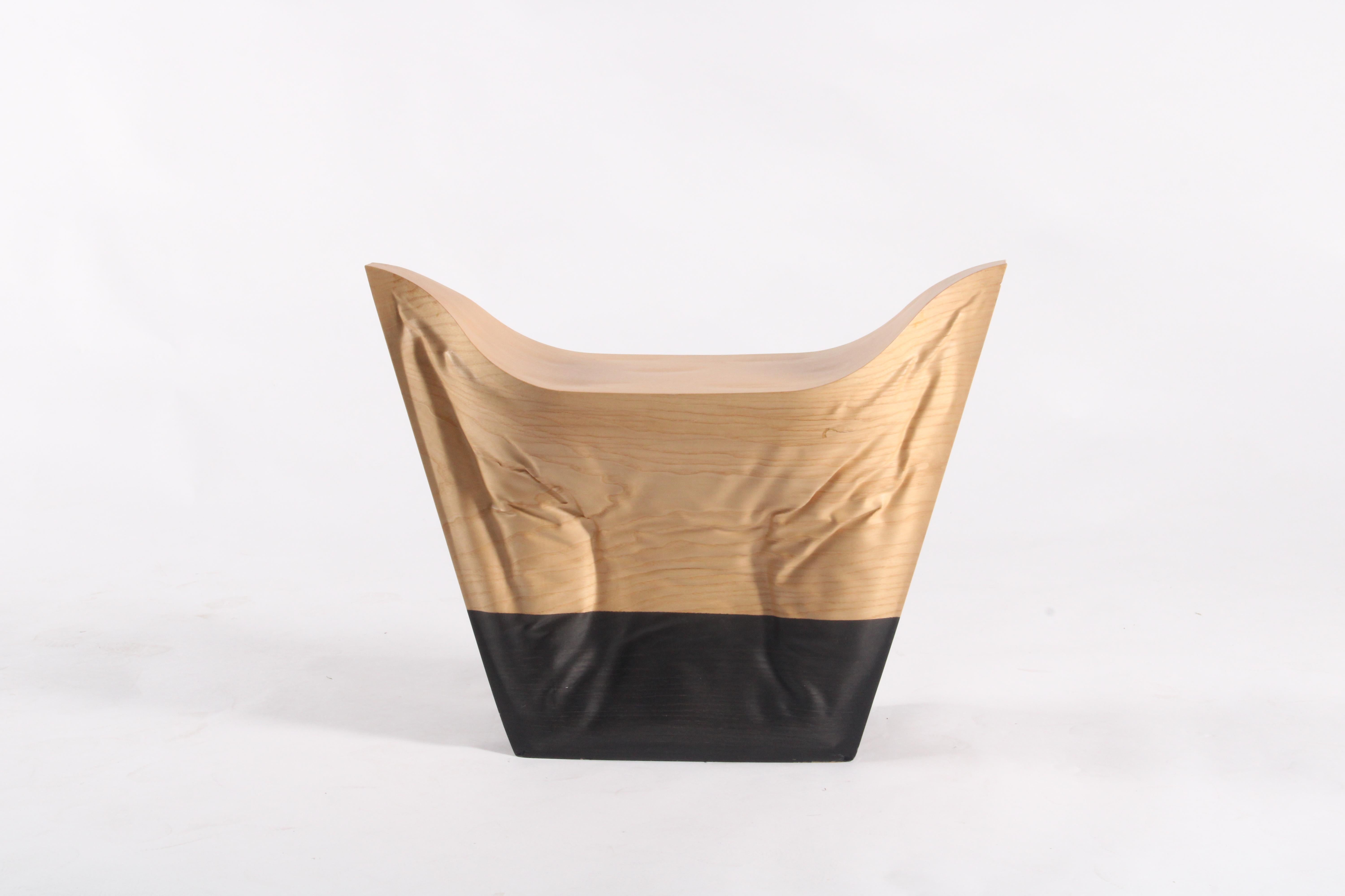 Bois Remarquable tabouret en bois 