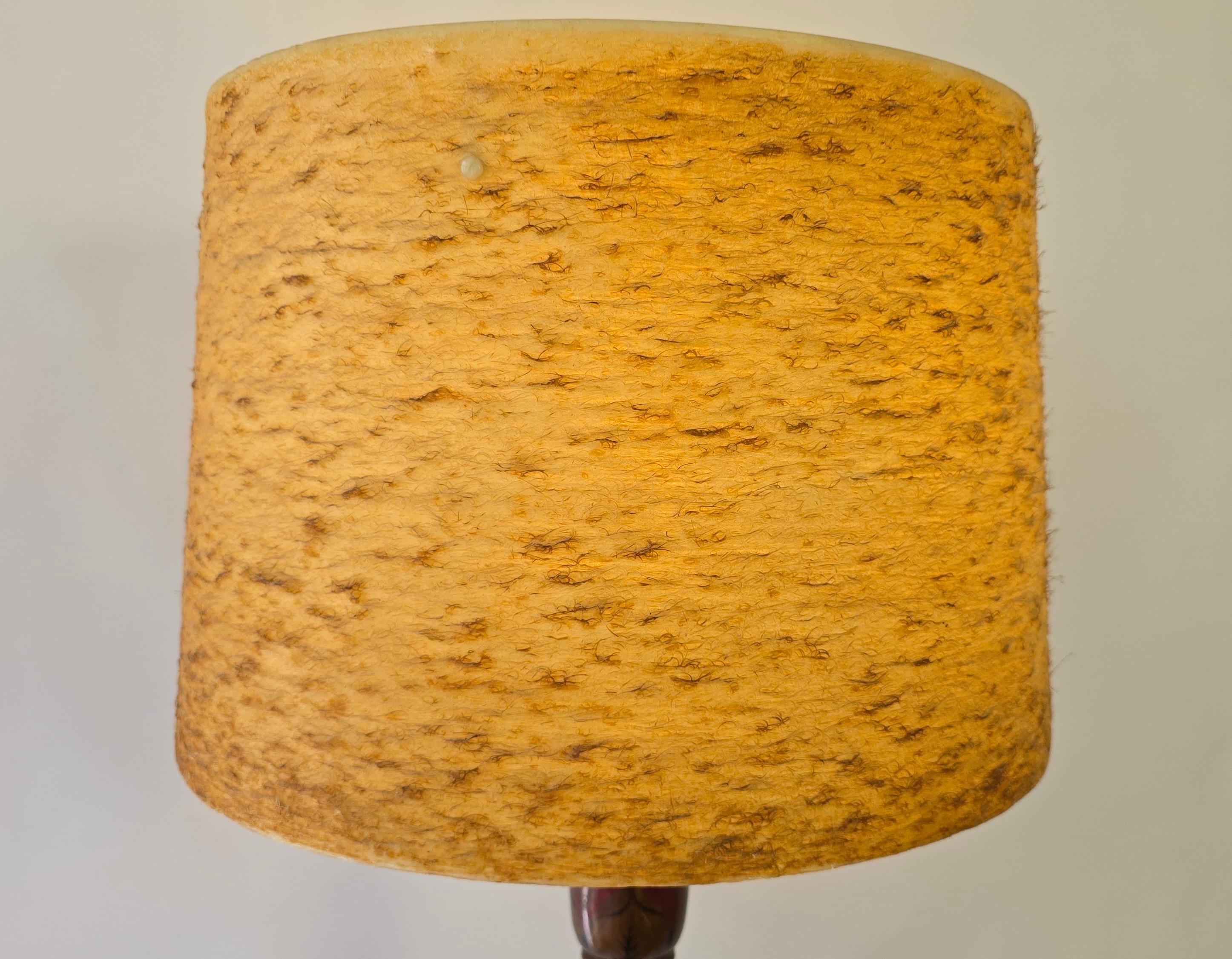 Lampada da terra con tavolo Chinoiserie laccato rosso, Francia, 1920-1940 ca. in vendita 3