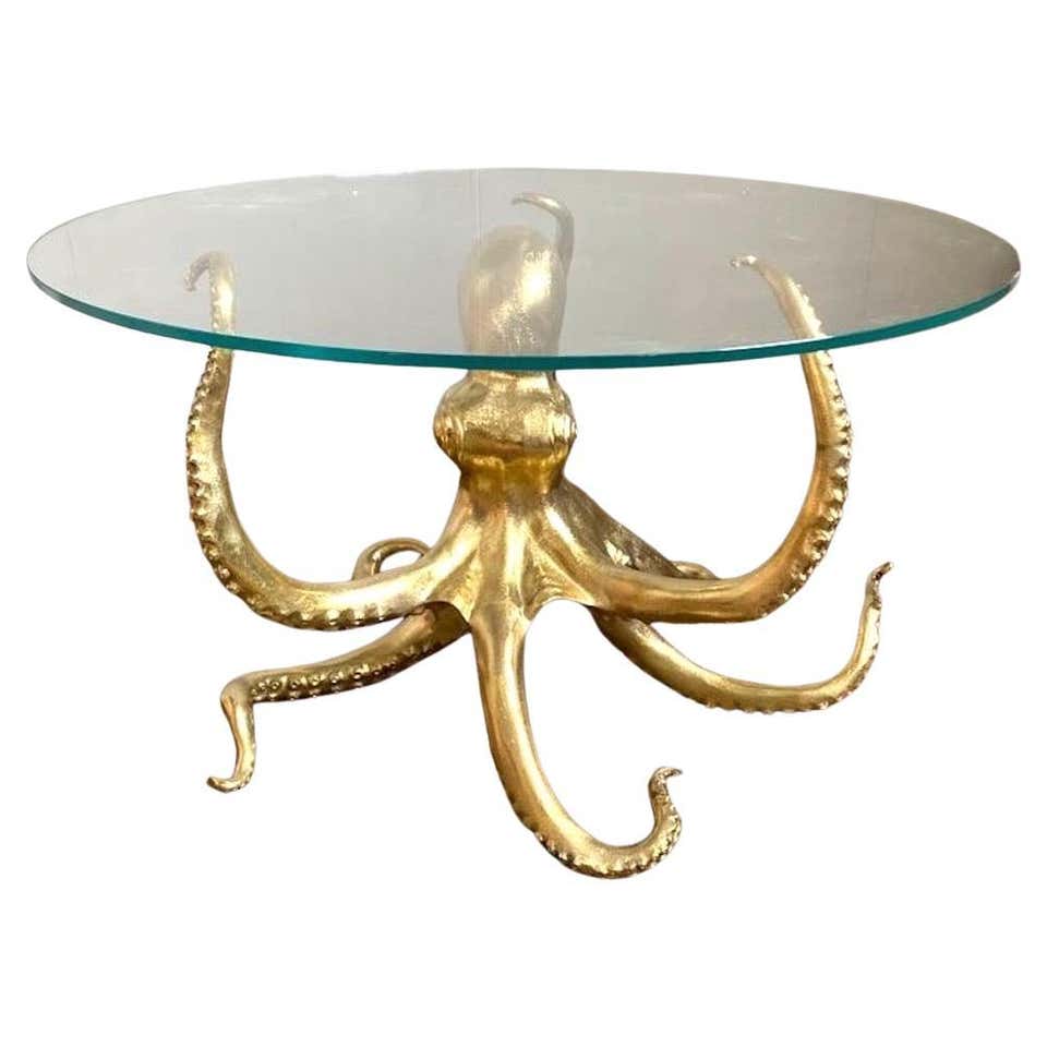 Patinated Bronze Octopus Table or Sculpture, 1970s Italy For Sale at ...