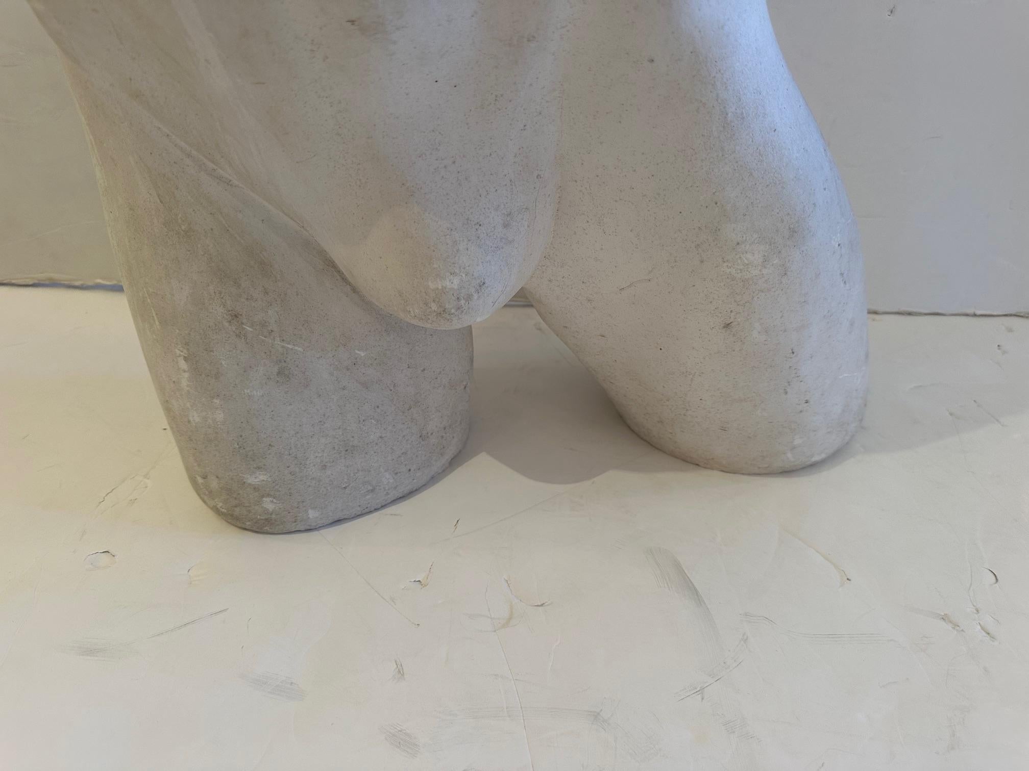 Very Large Striking Sculpture of Nude Male Torso For Sale 2