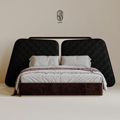 Striking Symmetry: The Bold and Modern Headboard of the Torres Bed by JNK