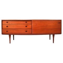 Striking Teak Sideboard/Credenza from the 1960s, Made in Denmark