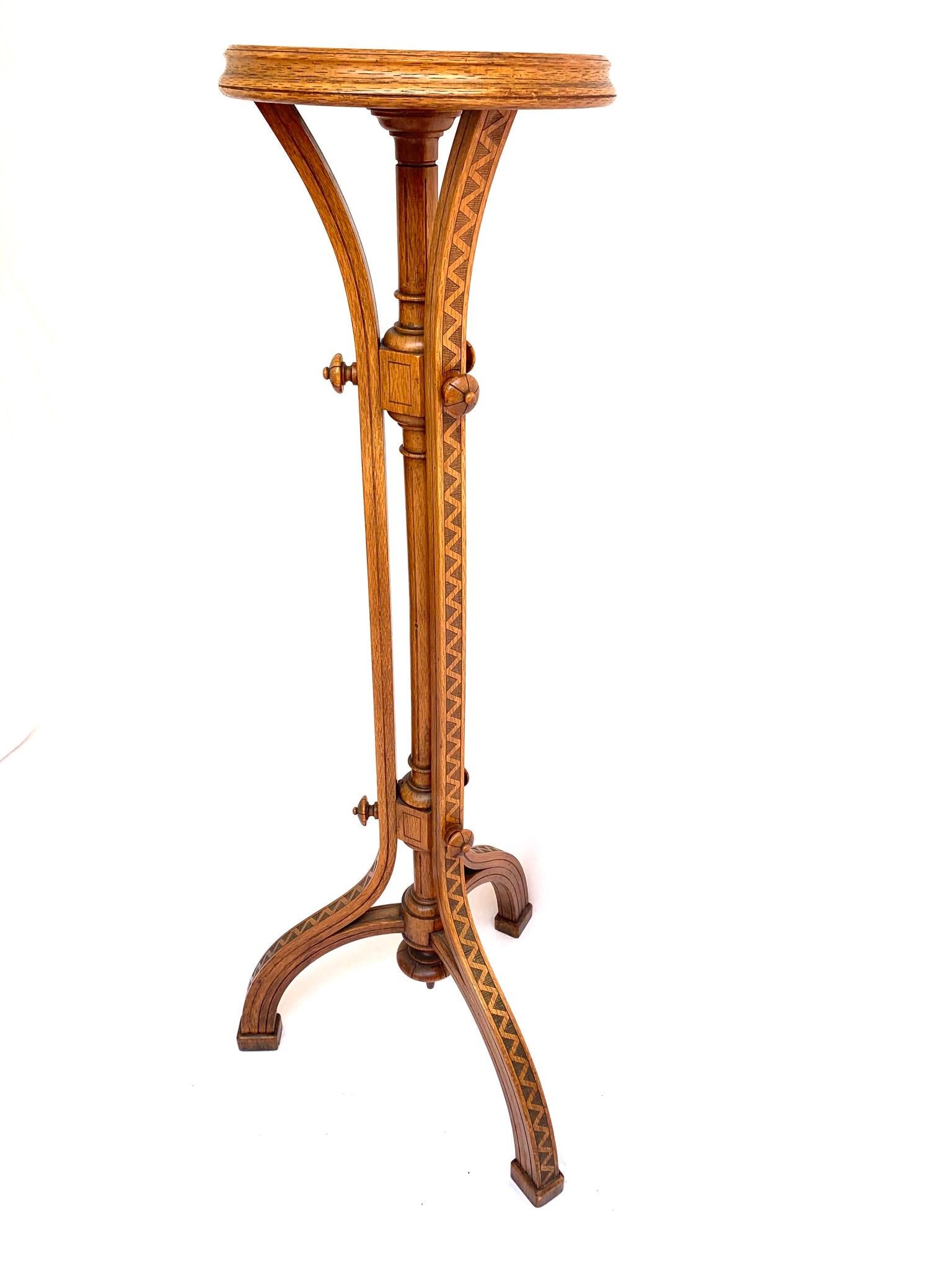 Striking & Top Quality Made Bentwood Vienne Secession Pedestal / Sculpture Stand 5