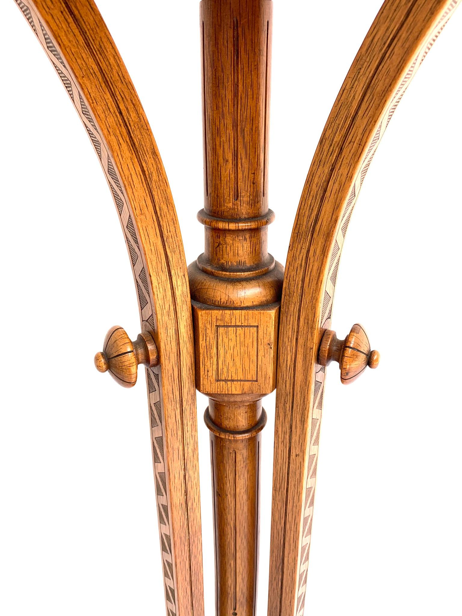Hand-Crafted Striking & Top Quality Made Bentwood Vienne Secession Pedestal / Sculpture Stand
