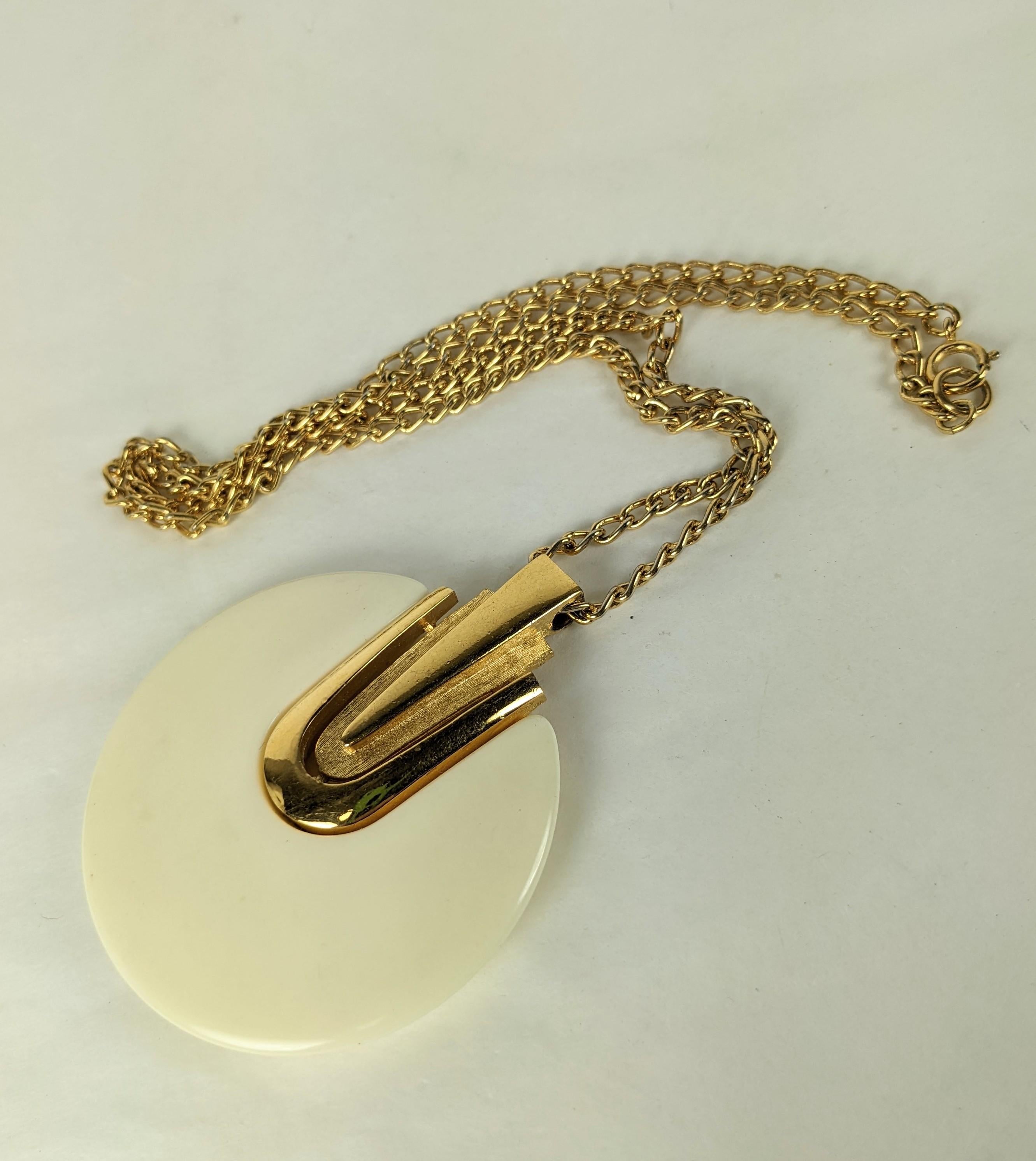 ivory pendant necklace