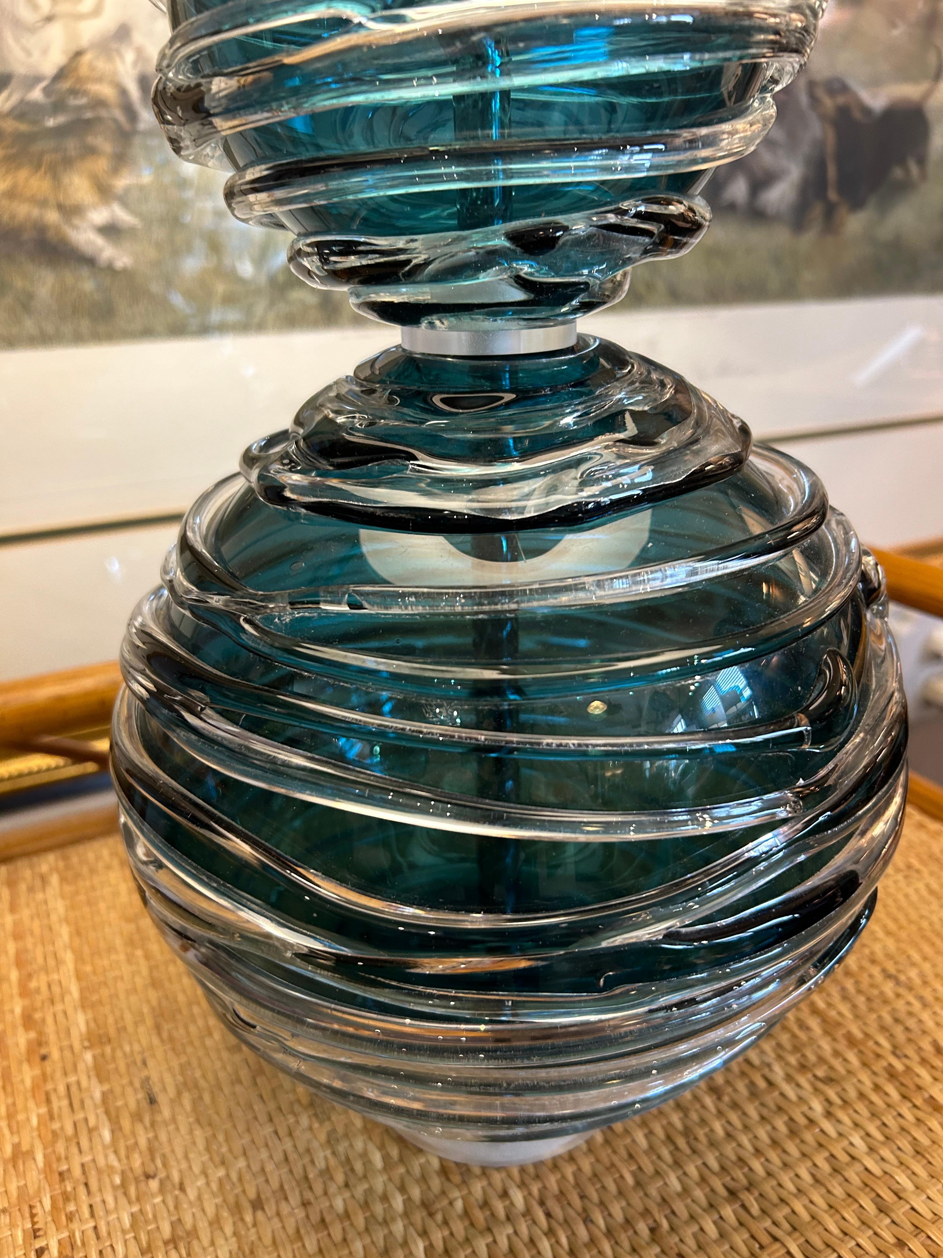 Gorgeous designer crystal art glass 