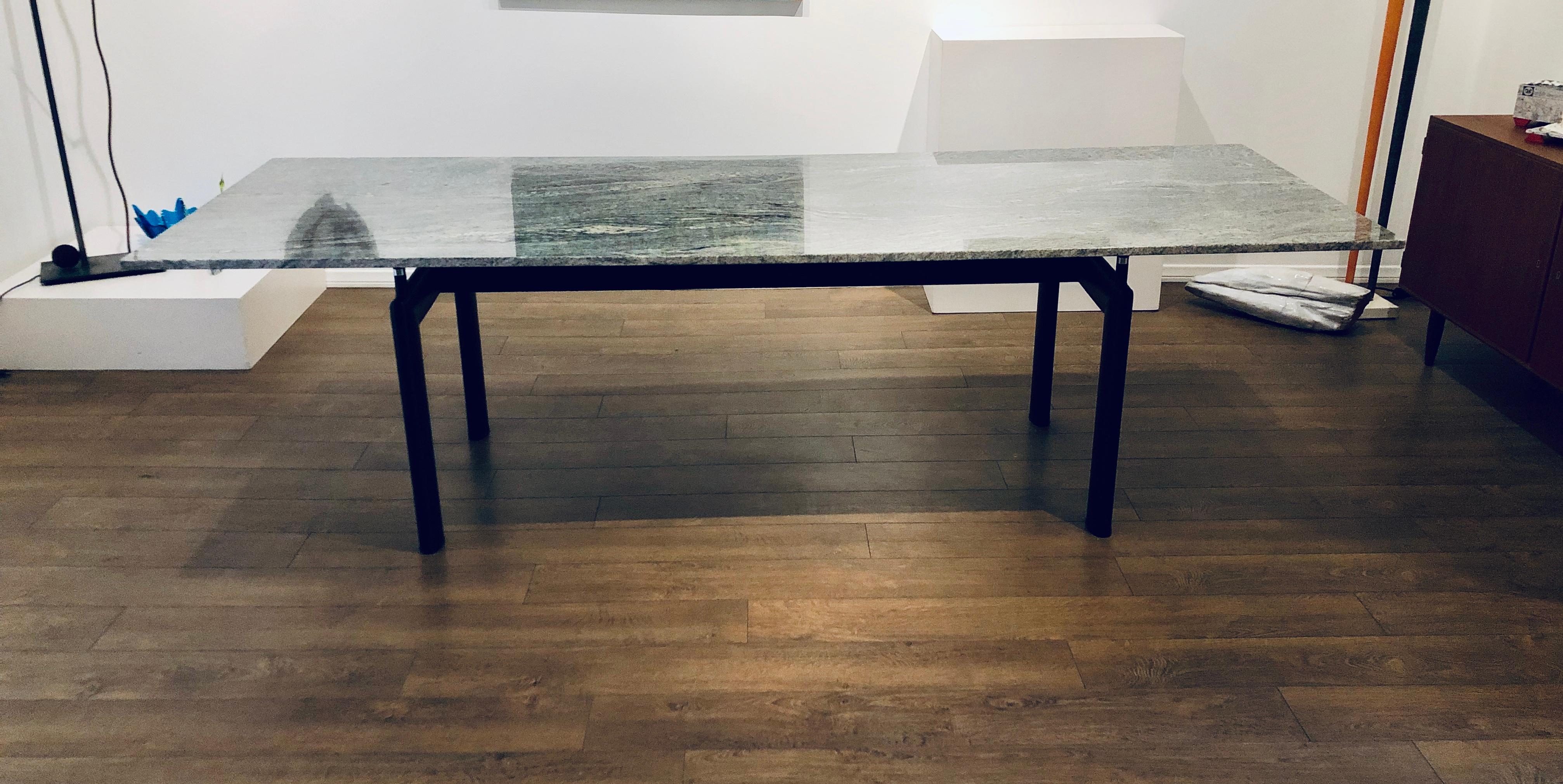 solid granite table