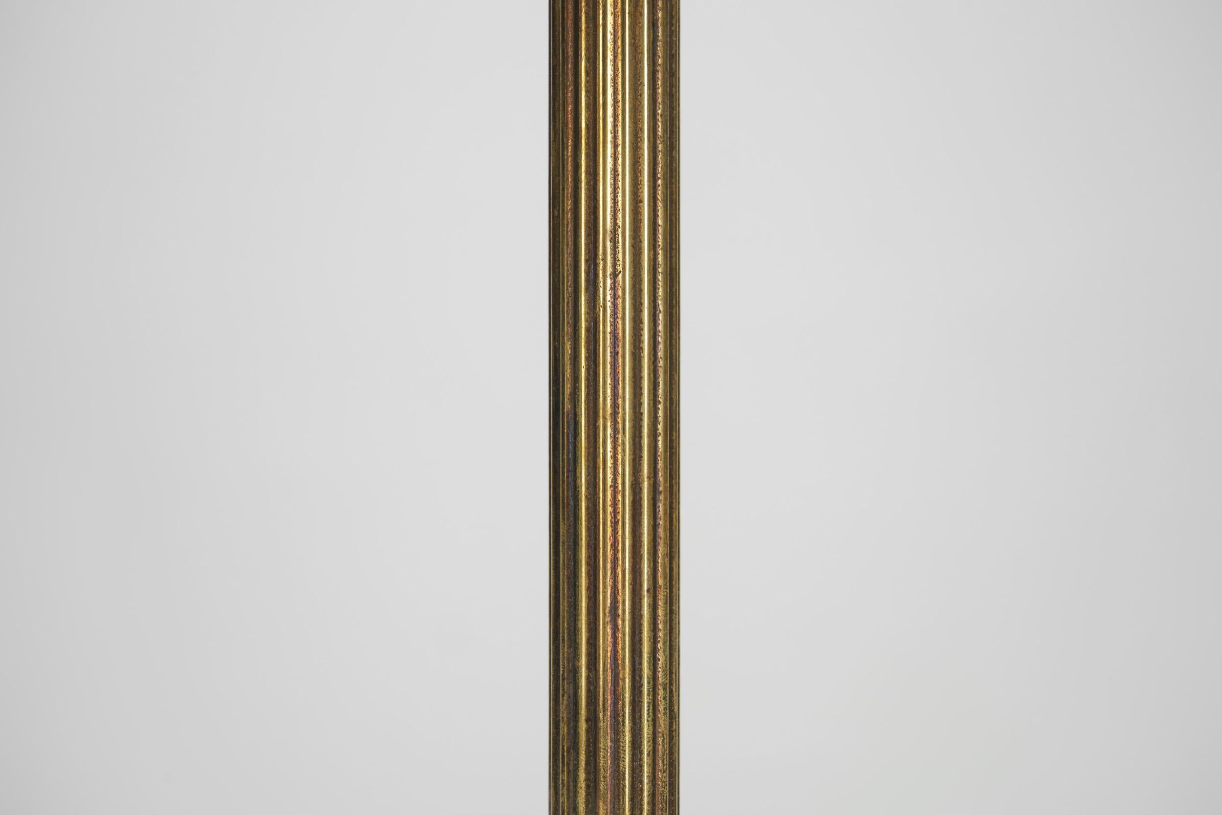 Strindberg Table Lamp in Brass and Glass, Sweden, Early 20th Century 7