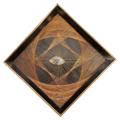 String Art Copper & Brass Wall Decoration