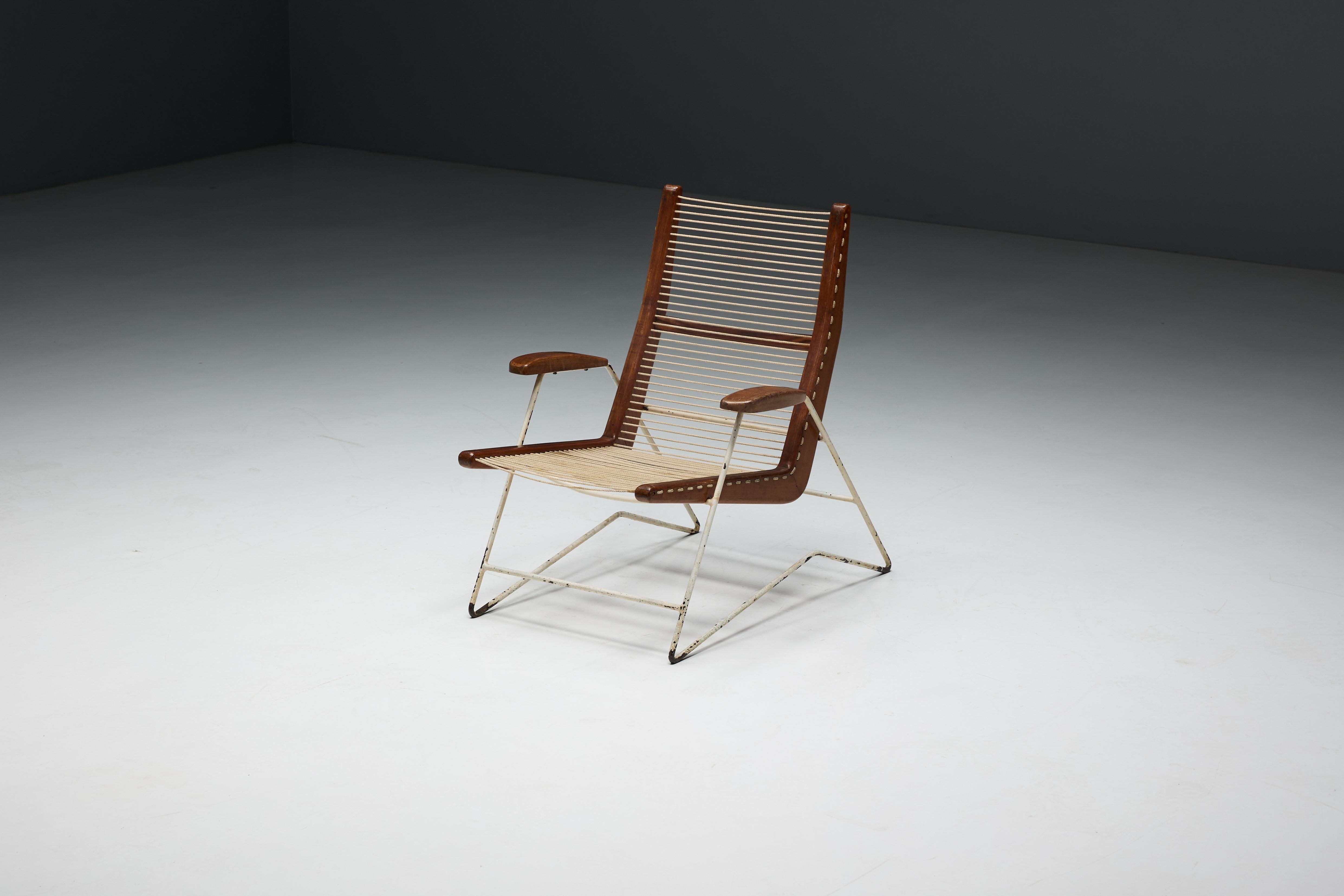 String Chair by Martin Eisler and Carlo Hauner, Brazil, 1960s For Sale 3