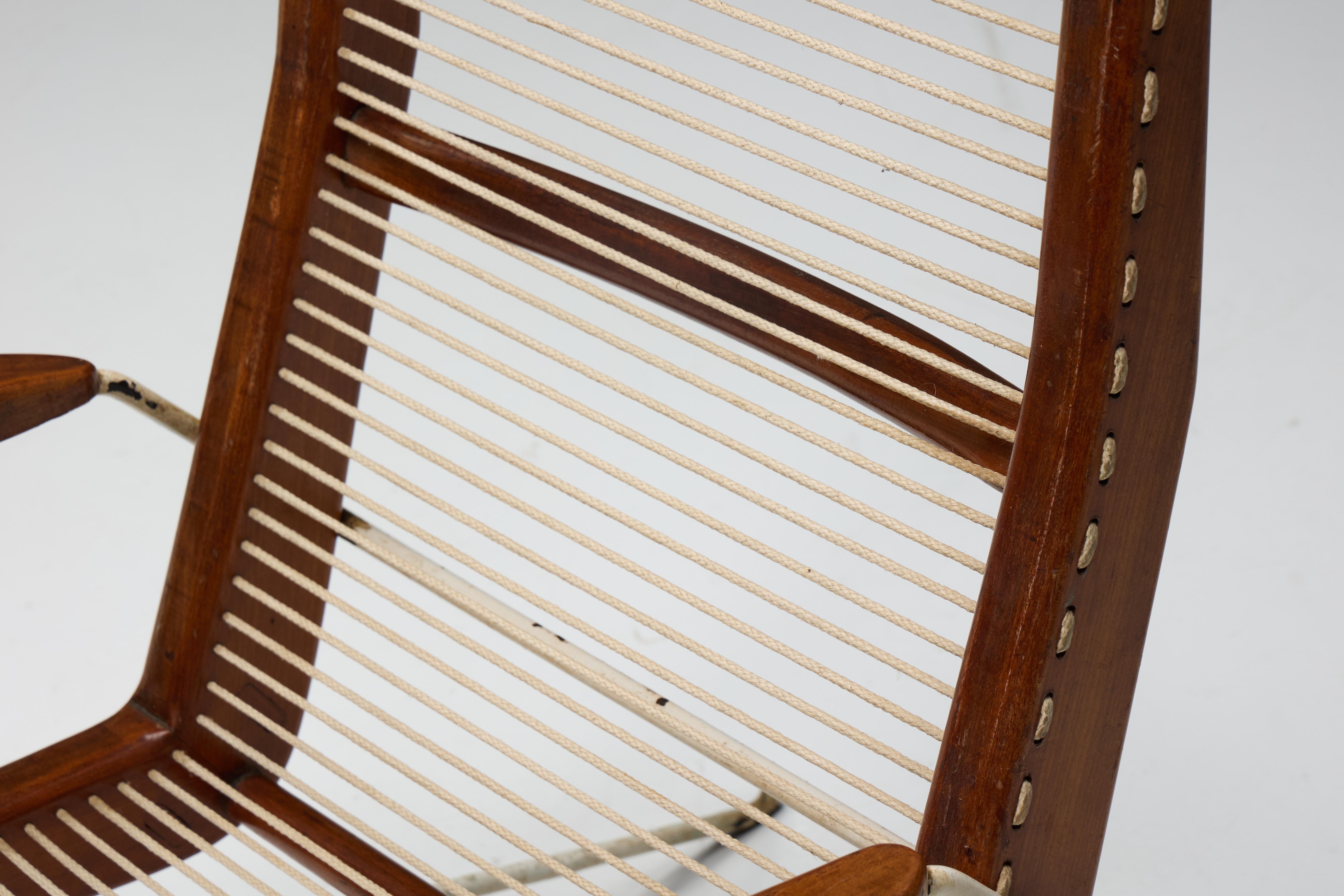 String Chair by Martin Eisler and Carlo Hauner, Brazil, 1960s For Sale 4