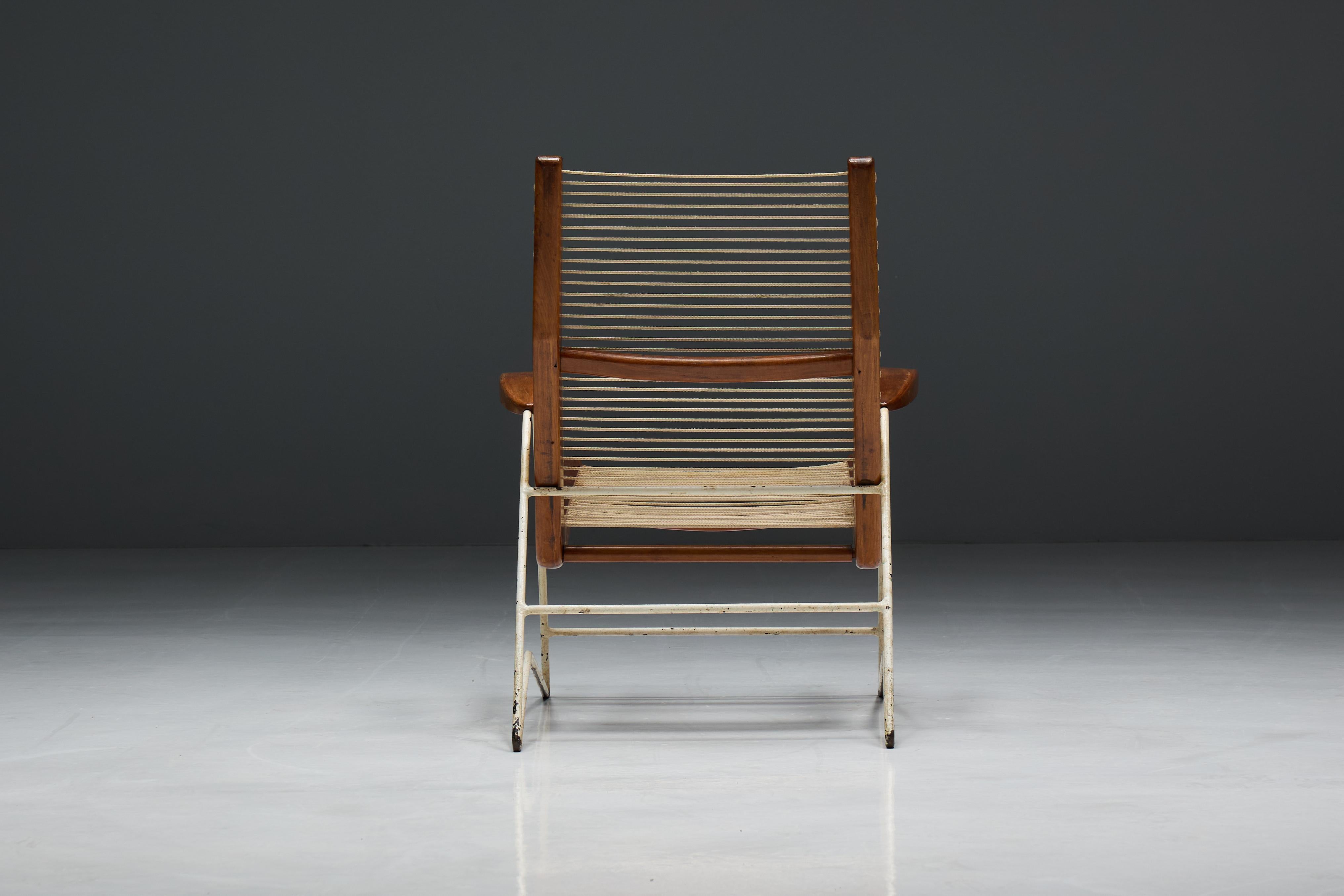 String Chair by Martin Eisler and Carlo Hauner, Brazil, 1960s For Sale 9