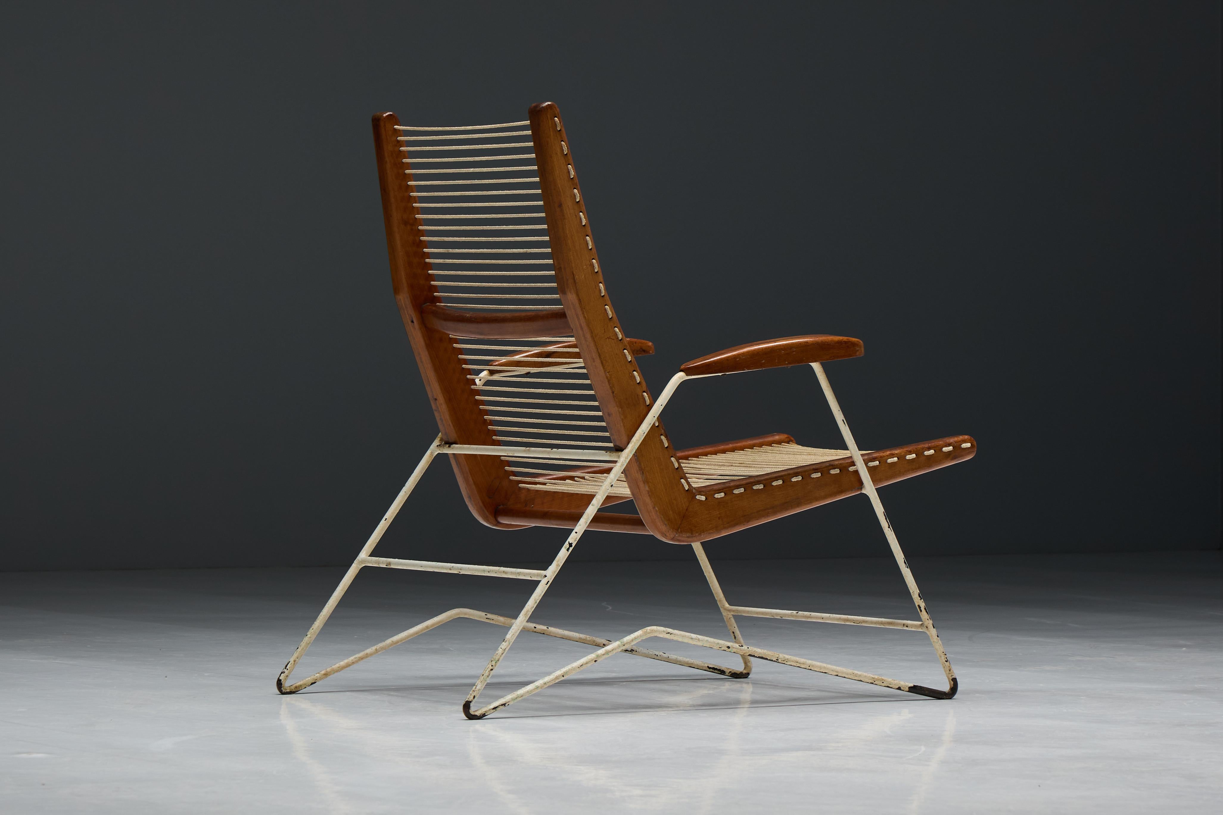 String Chair by Martin Eisler and Carlo Hauner, Brazil, 1960s For Sale 10