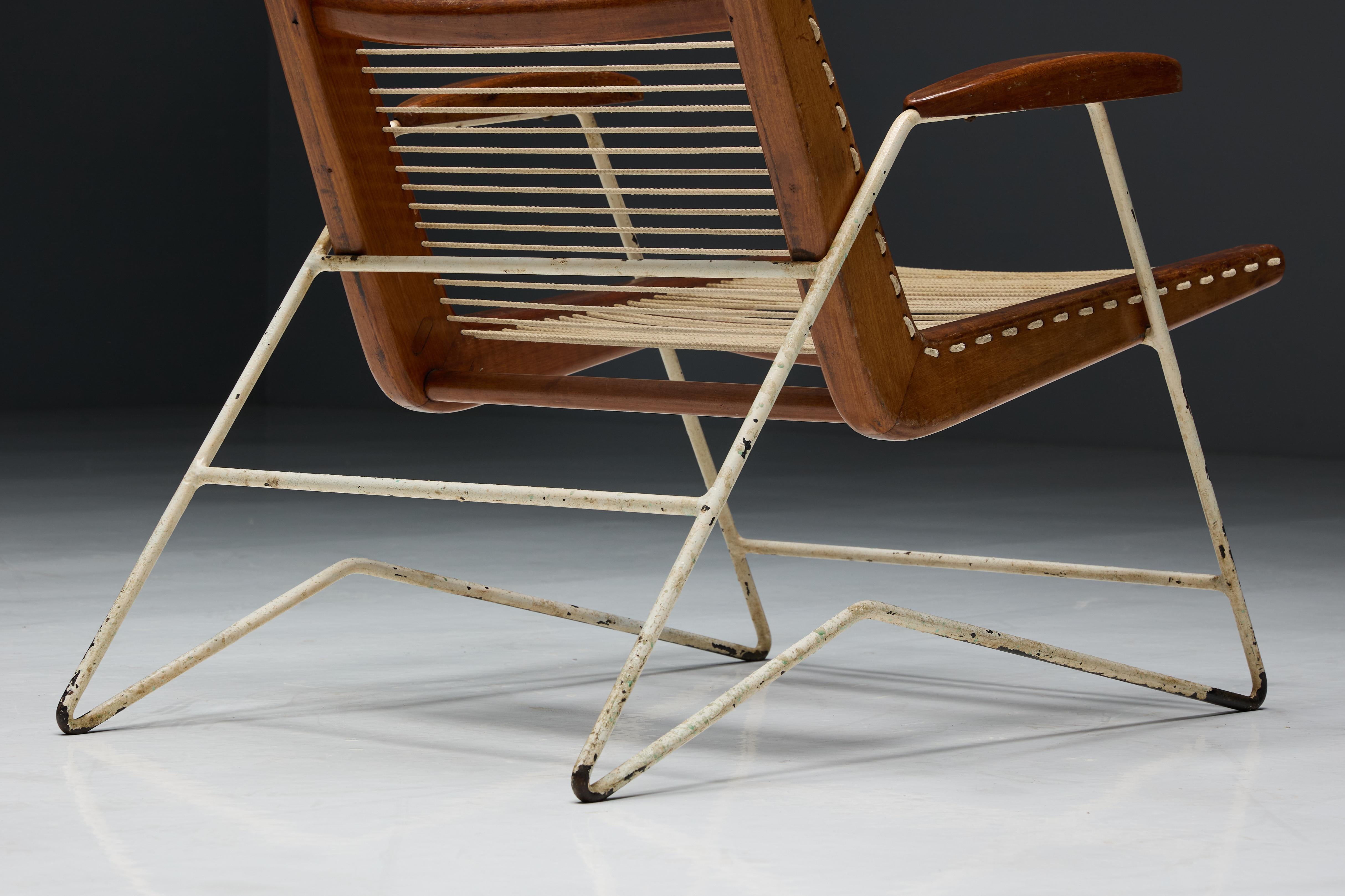 String Chair by Martin Eisler and Carlo Hauner, Brazil, 1960s For Sale 11