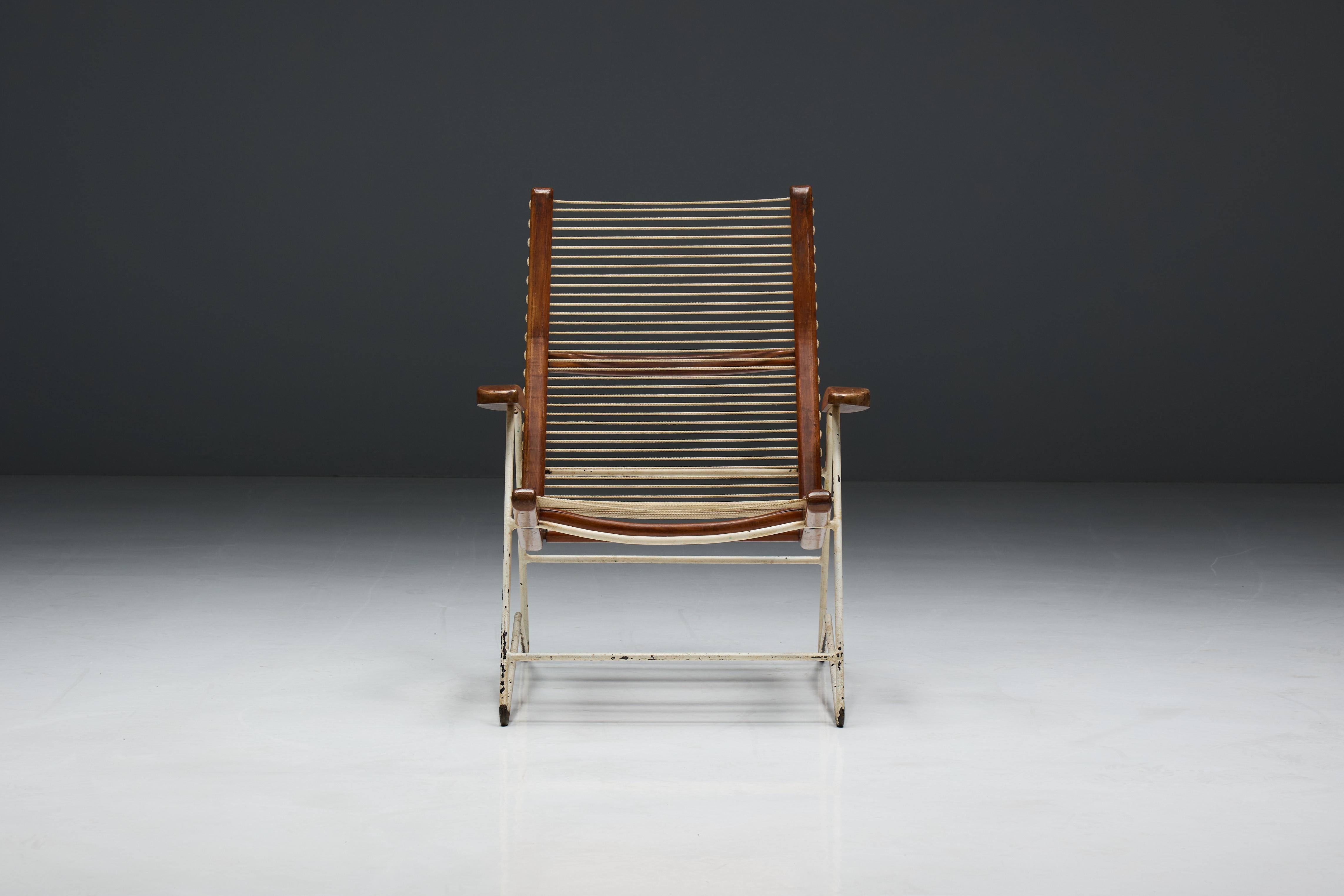 String Chair by Martin Eisler and Carlo Hauner, Brazil, 1960s For Sale 1