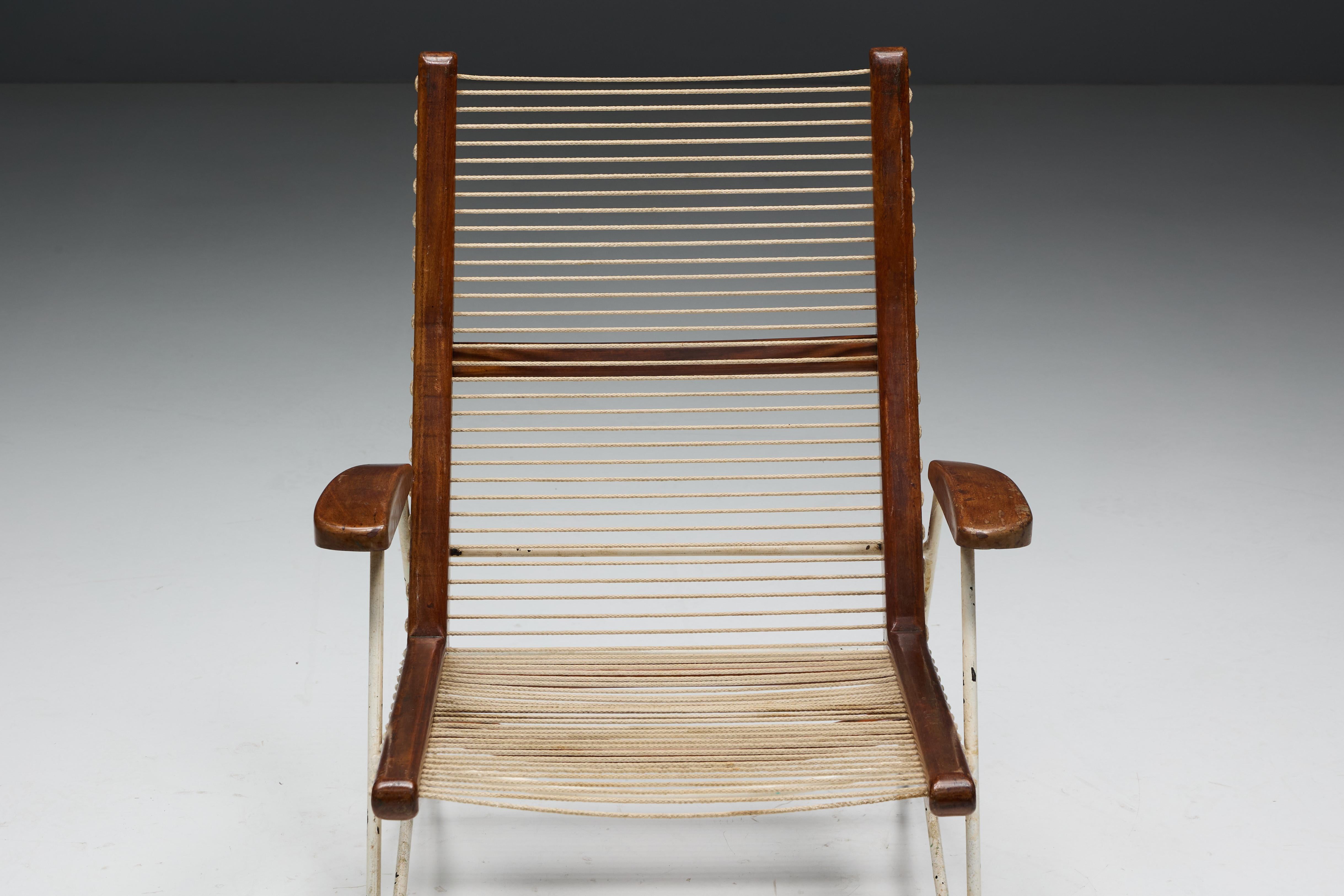 String Chair by Martin Eisler and Carlo Hauner, Brazil, 1960s For Sale 2