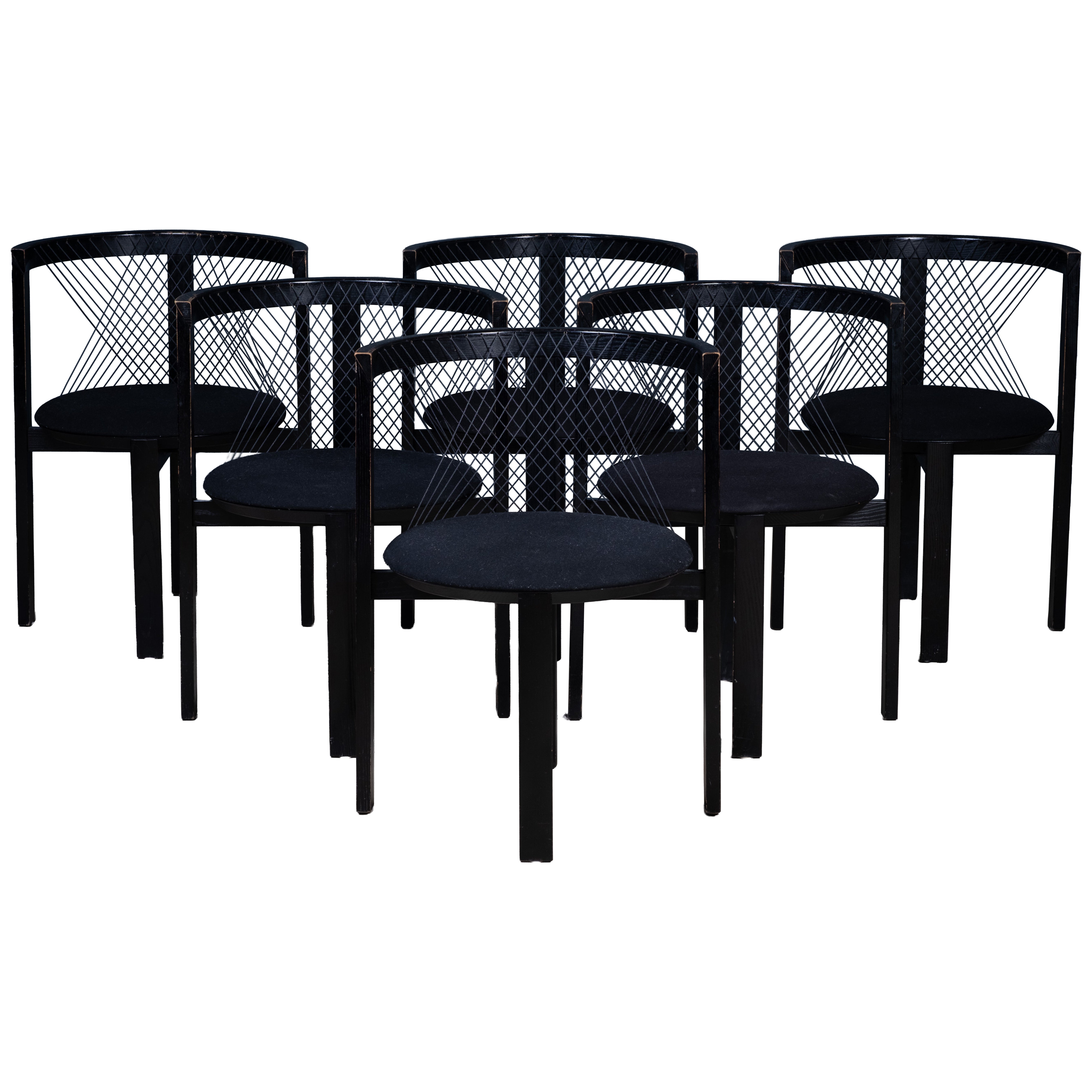 String Chair by Niels Jørgen Haugesen for Tranekær Furniture, Denmark, 1980s For Sale