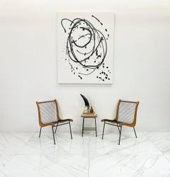 String Chairs With Matching Table by Carl Koch, Vermont Tubbs, 1950's