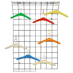 String coat rack by Karl Fichtel and Drahtwerke Erlau A.G. Aalen, Germamy 50s