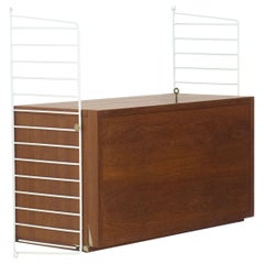 String Design Ab Teak Record Cabinet, Kajsa & Nisse Strinning