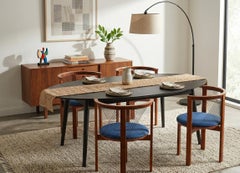 “String” Dining Chairs by Niels Jørgen Haugesen for Tranekær, Denmark, 1980s