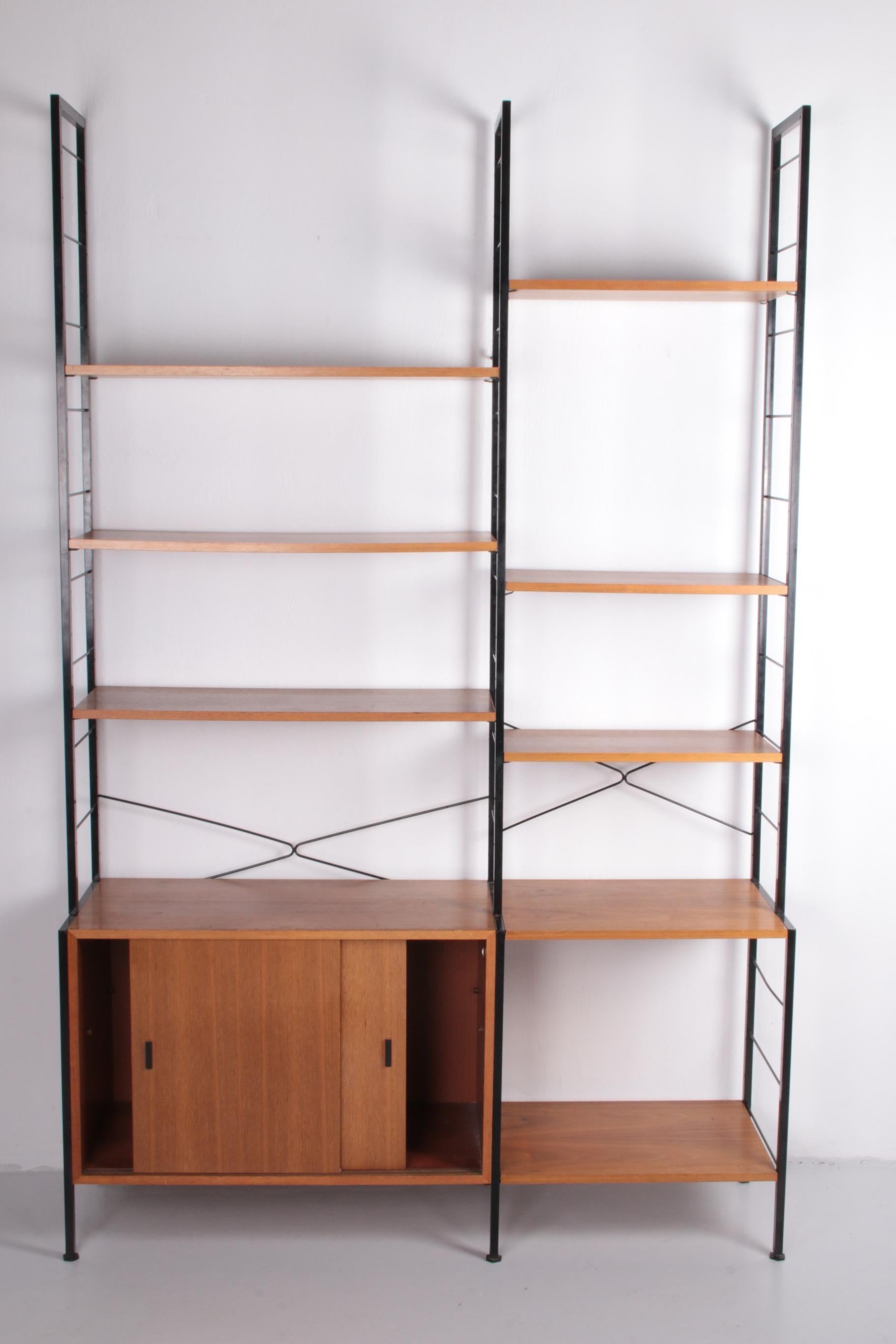 Mid-20th Century String Regal Bookcase Made in Germany, 1960s