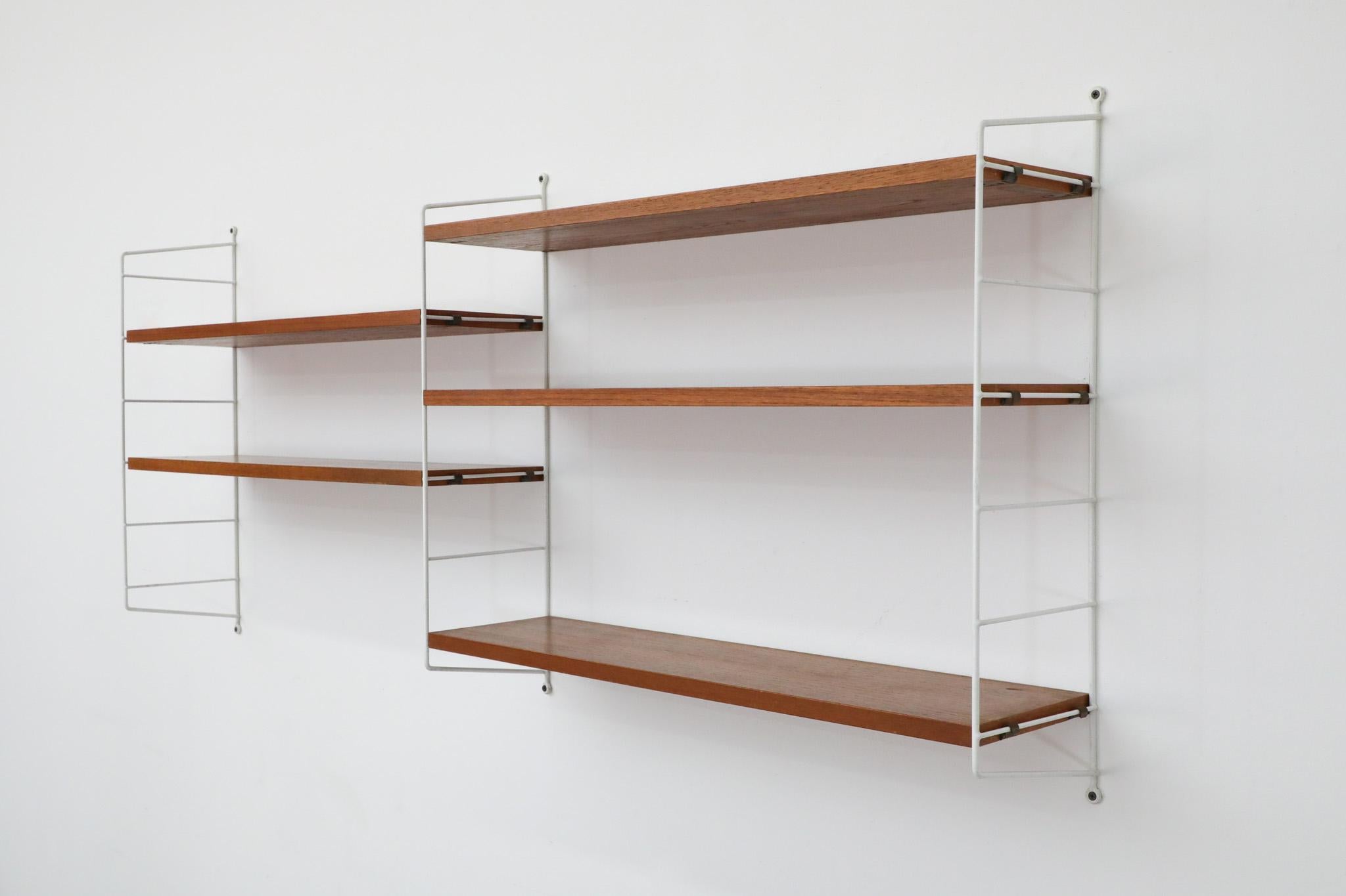 Dutch String Shelving System by Nisse Strinning for String, 1949 For Sale