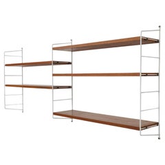 Vintage String Shelving System by Nisse Strinning for String, 1949