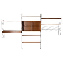 String wall bookcase, 1960
