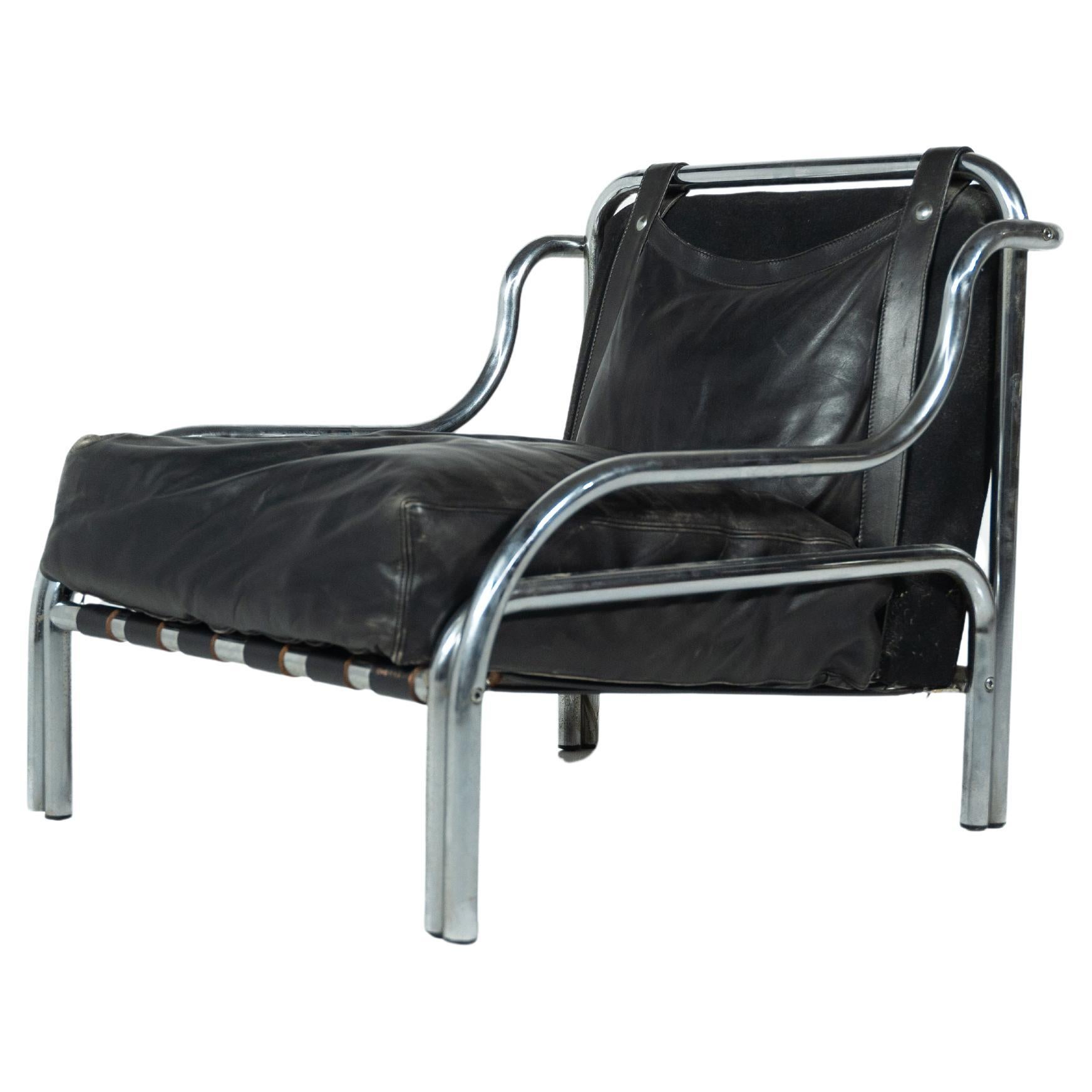 Sillón Stringa de Gae Aulenti, 1962 - Tapicería original en venta