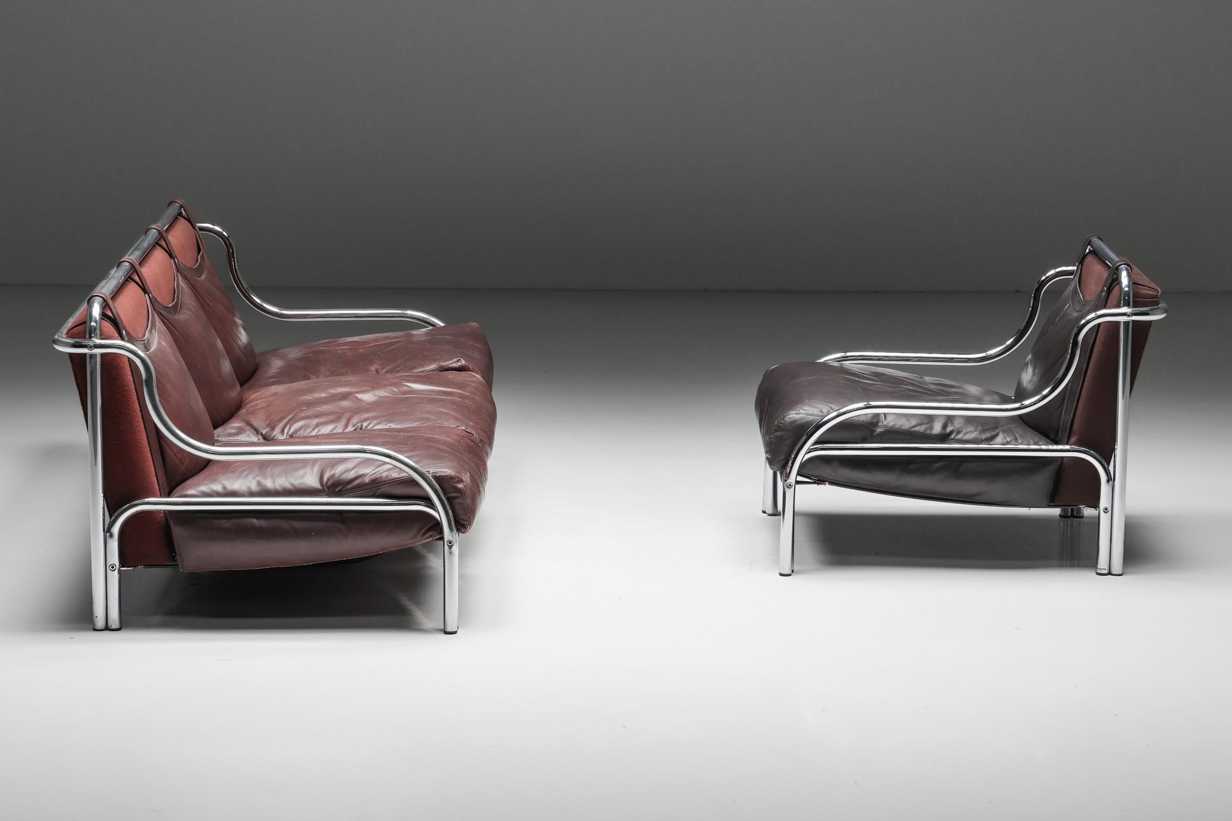 Stringa Lounge Chair by Gae Aulenti, 1960s 7