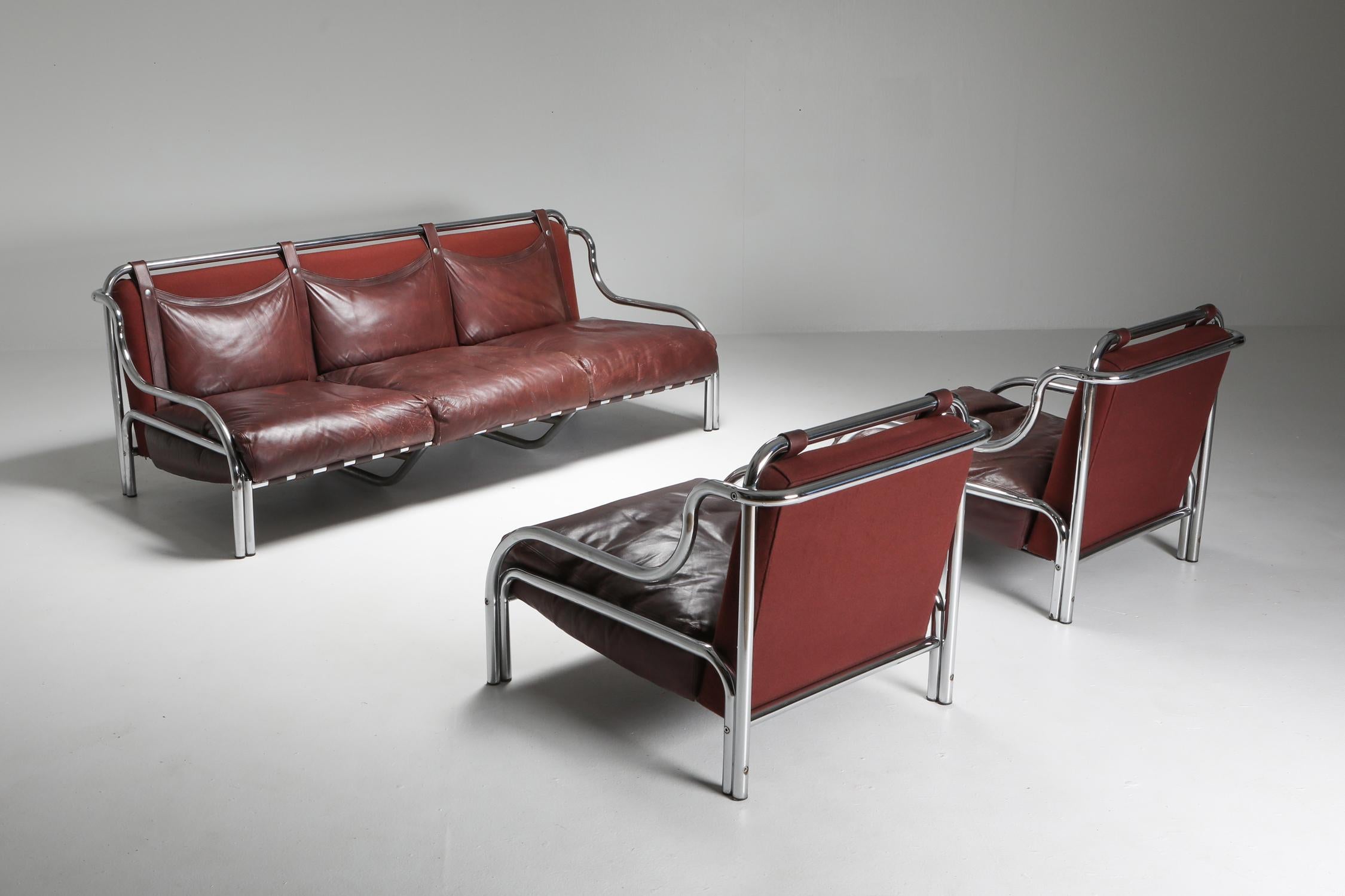 Mid-20th Century Stringa sofa by Gae Aulenti