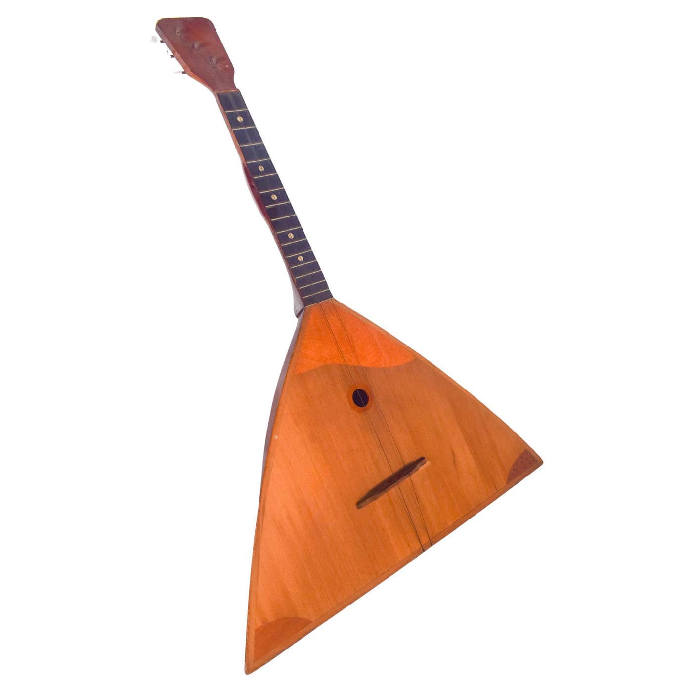 Triangle String Instrument Stringed Musical Instrument, Balalaika For Sale at 1stDibs