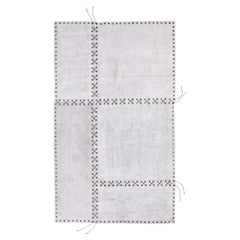 Tappeto Stringhe Grigio Cenere