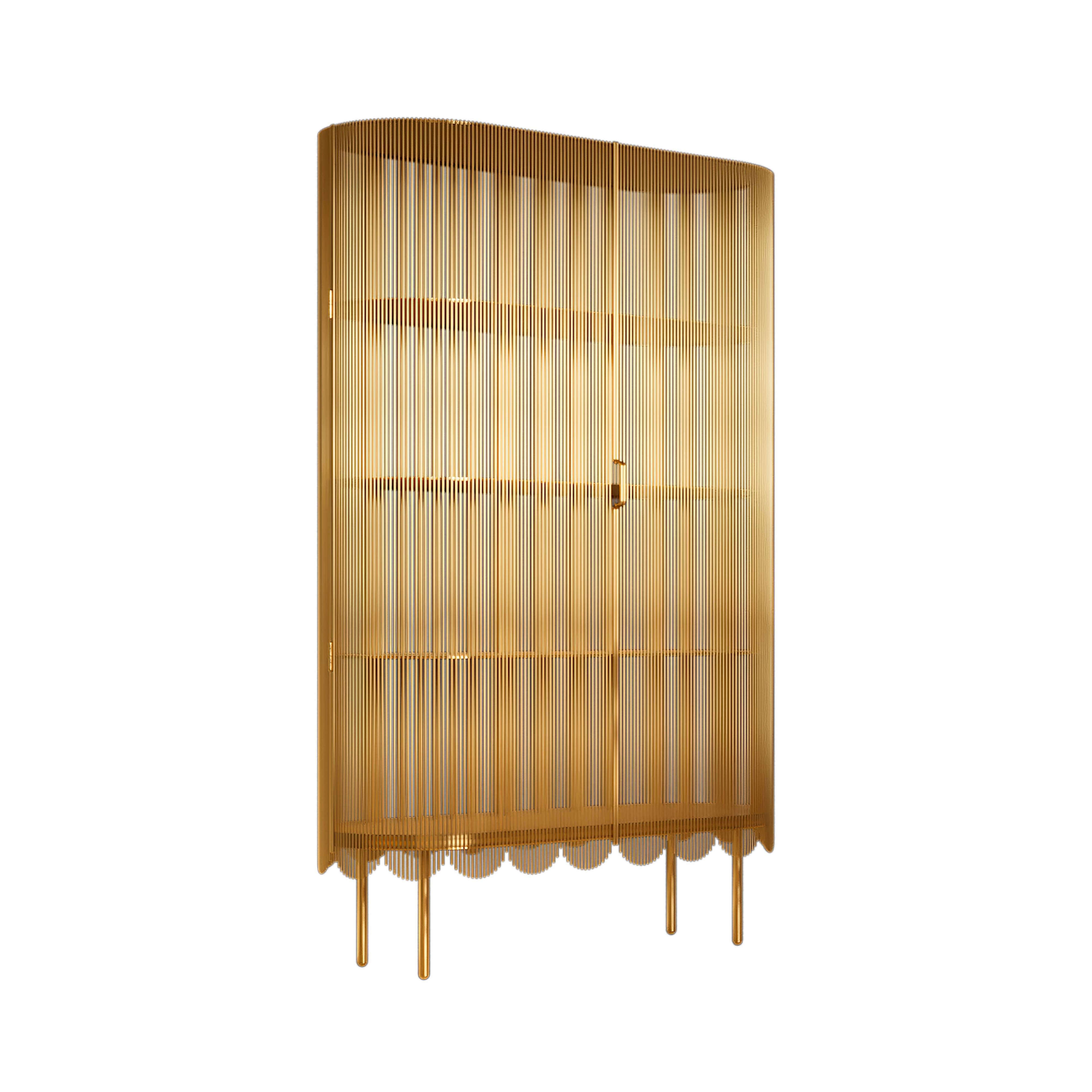 gold storage cabinet