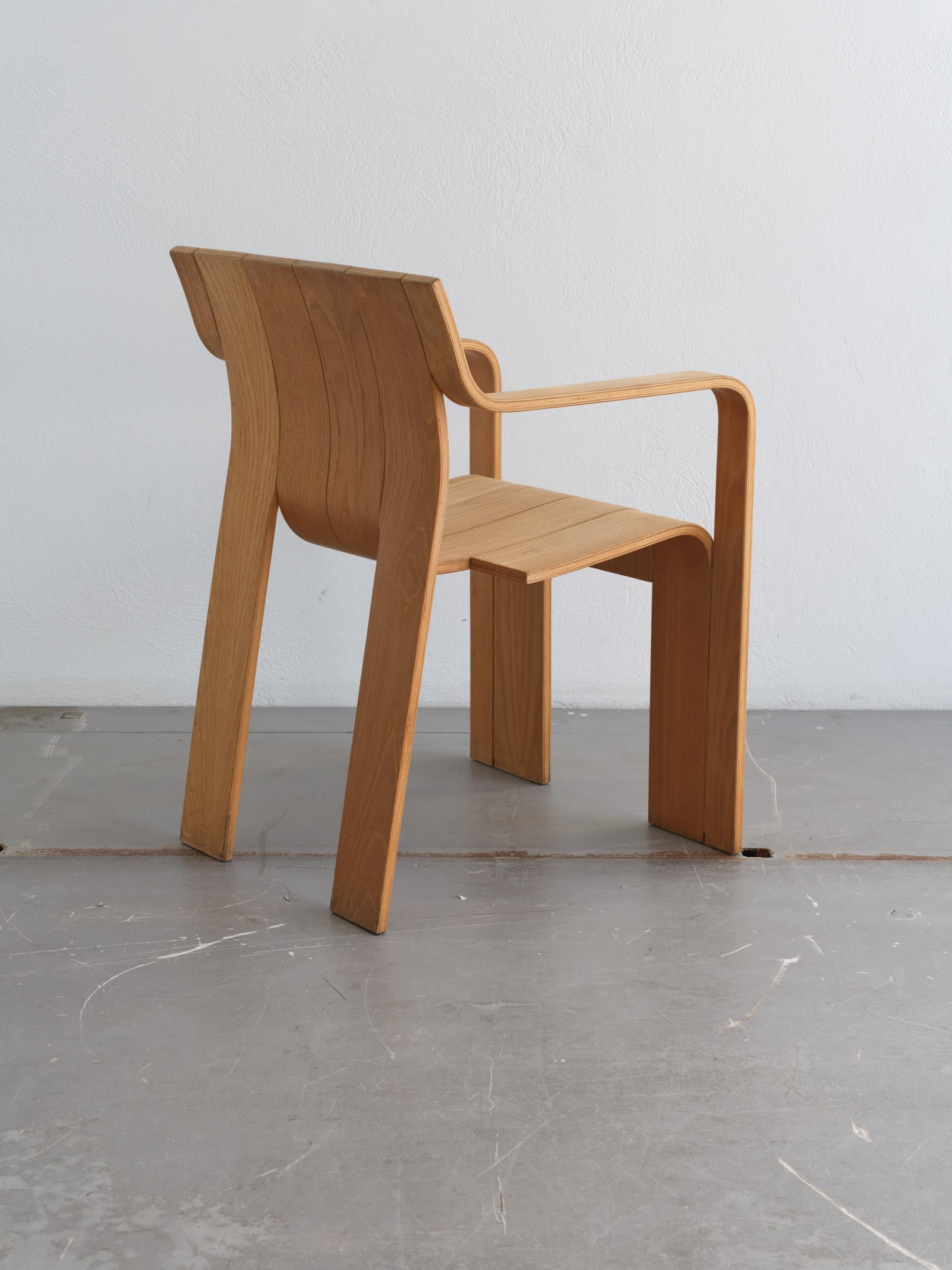 Néerlandais Chaise Strip de Gijs Bakker pour Castelijn, 1974 en vente