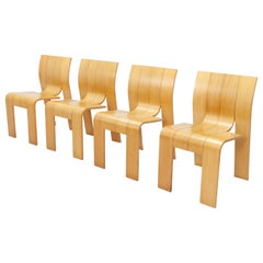 Chaises en bandes:: Design Gijs Bakker pour Castelijn:: 1970