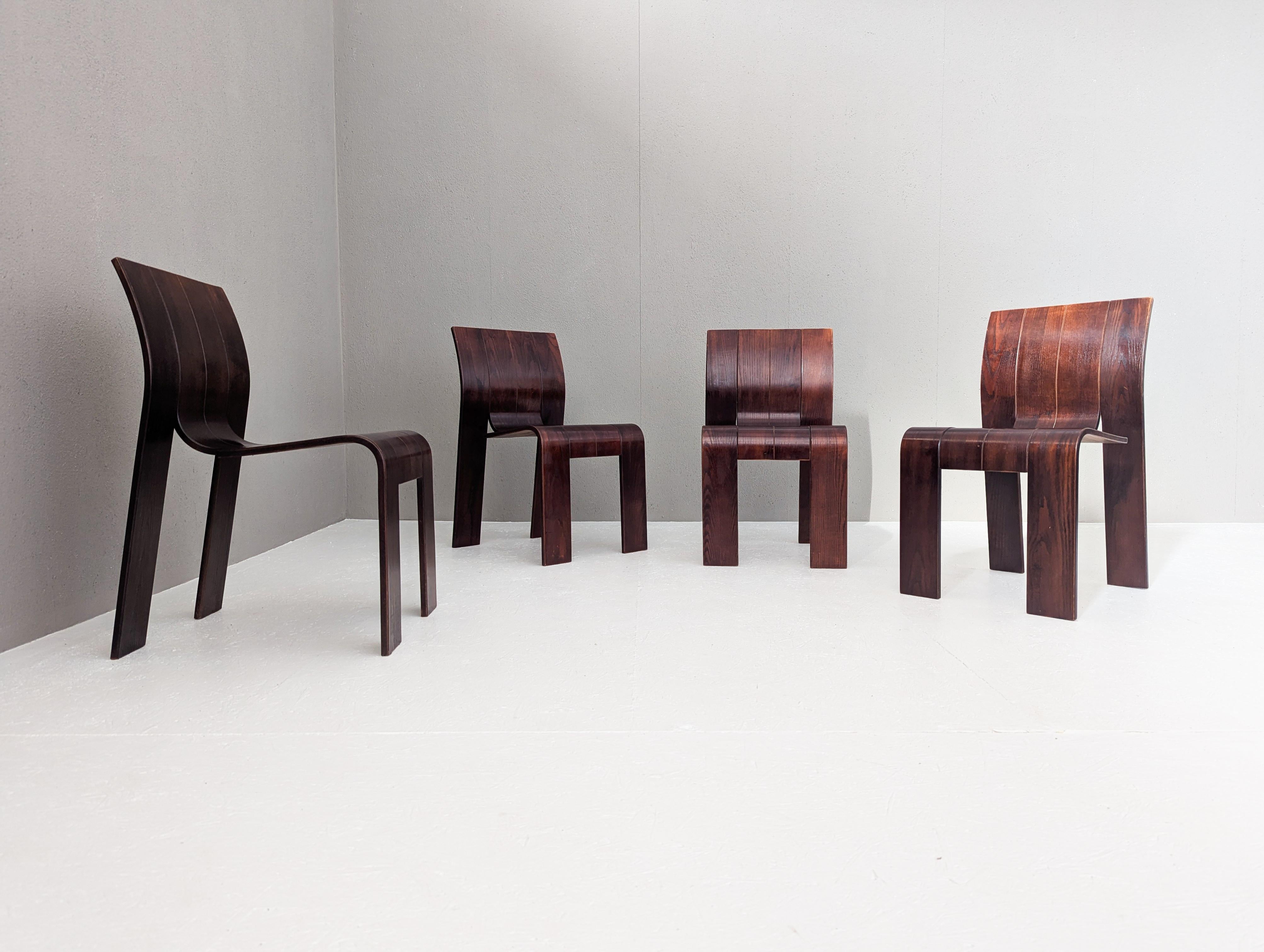 Néerlandais “Strip” Dining Set by Gijs Bakker for Castelijn, 1970s en vente