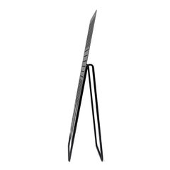 Strip Standing Black - Display for Flat Objects by Lotti Gostic Studio