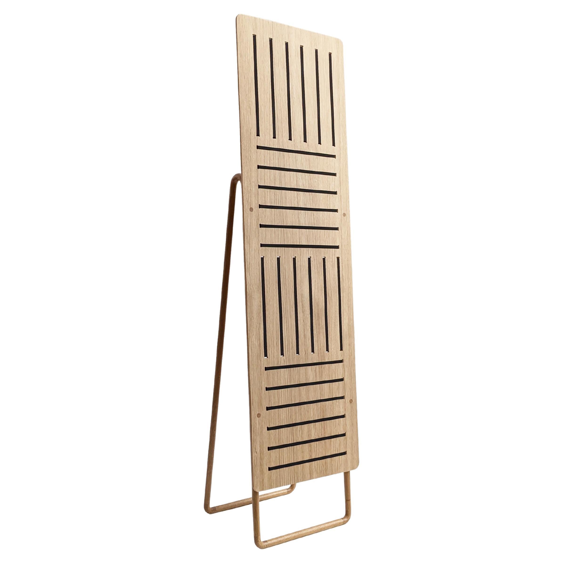 Strip Standing Wood, Display for Flat Objects by Lotti Gostic Studio For Sale