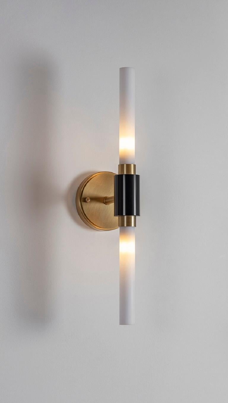 Post-Modern Strip Wall Lamp by Square in Circle For Sale