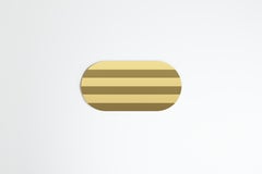 Specchio Stripe Oblong 120 di Sebastian Scherer