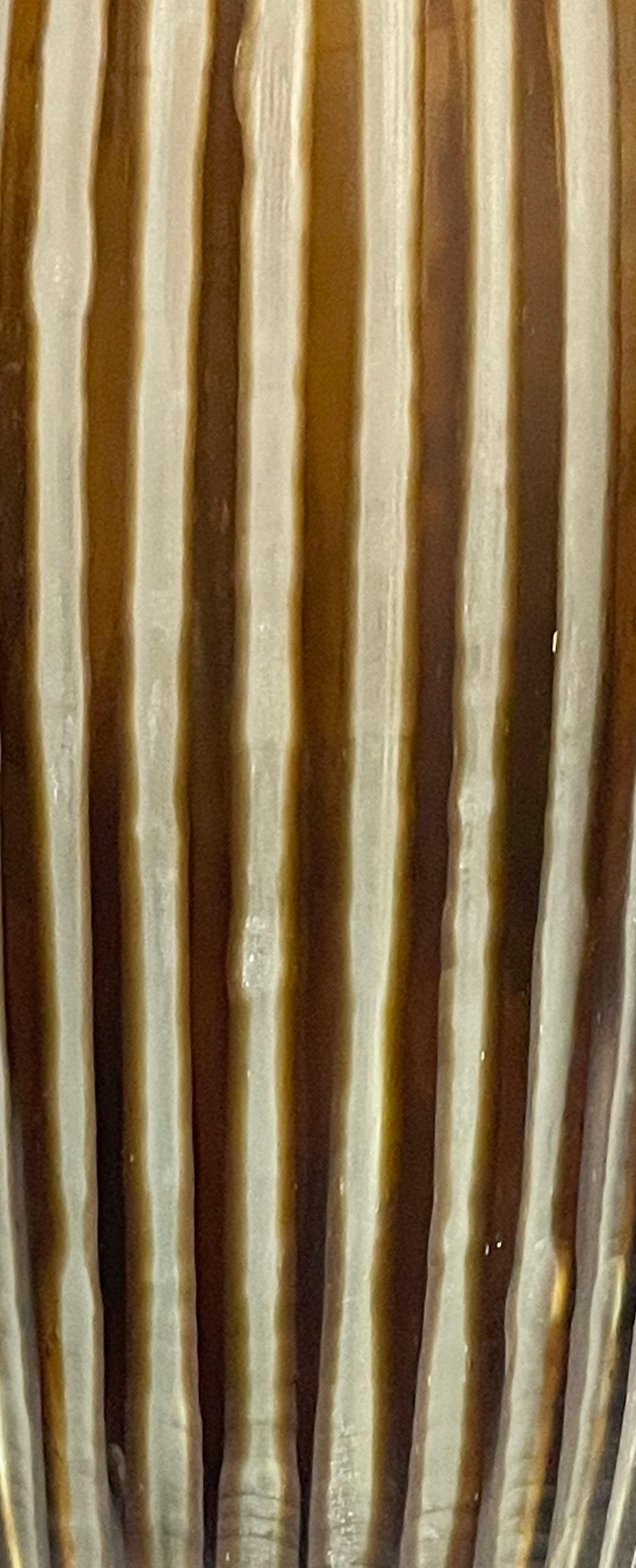 brown tall vase