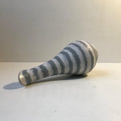 Striped Ceramic Vase from Carstens Tönnieshof, Germany, 1950s